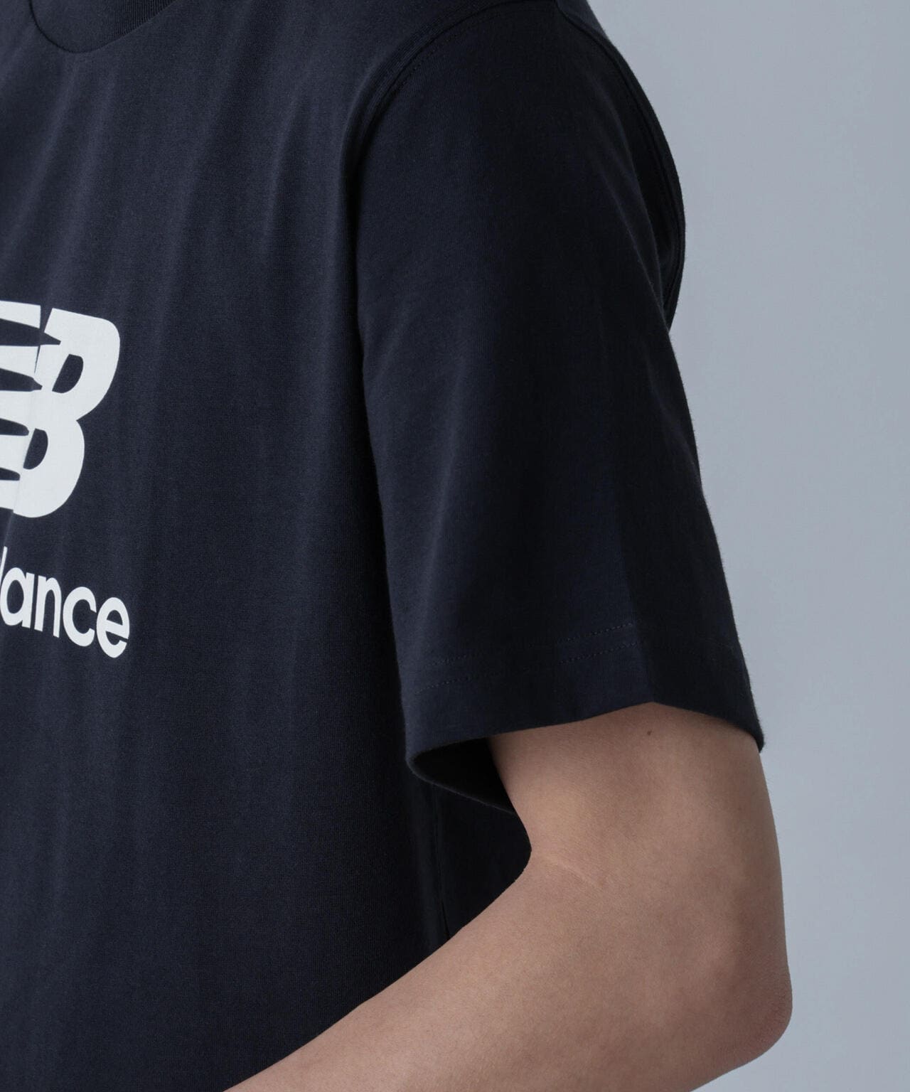 new balance/Stacked Logo ショートスリーブTシャツ 6704124043