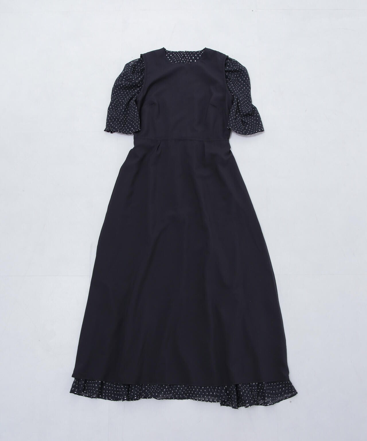 troisiemechaco/カットジャガードワンピース 6714219033