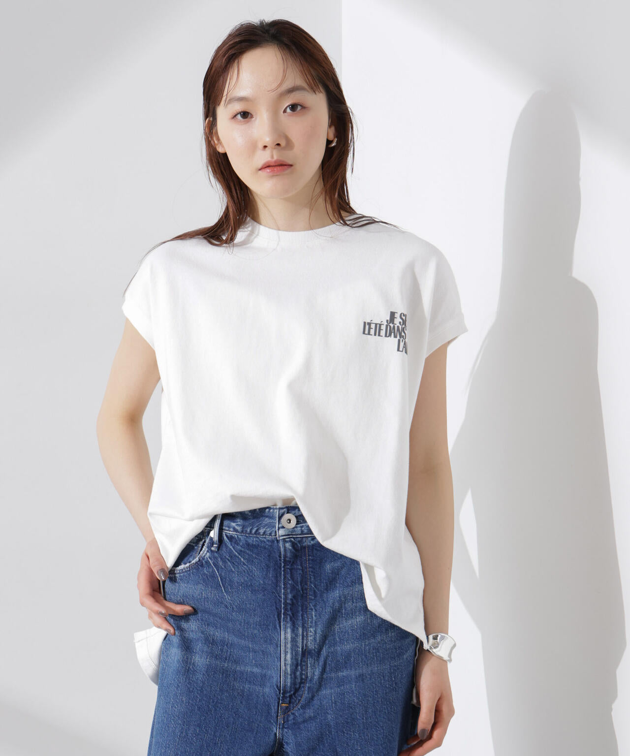 upper hights/BIG NO SLEEVE TEE 6715124023