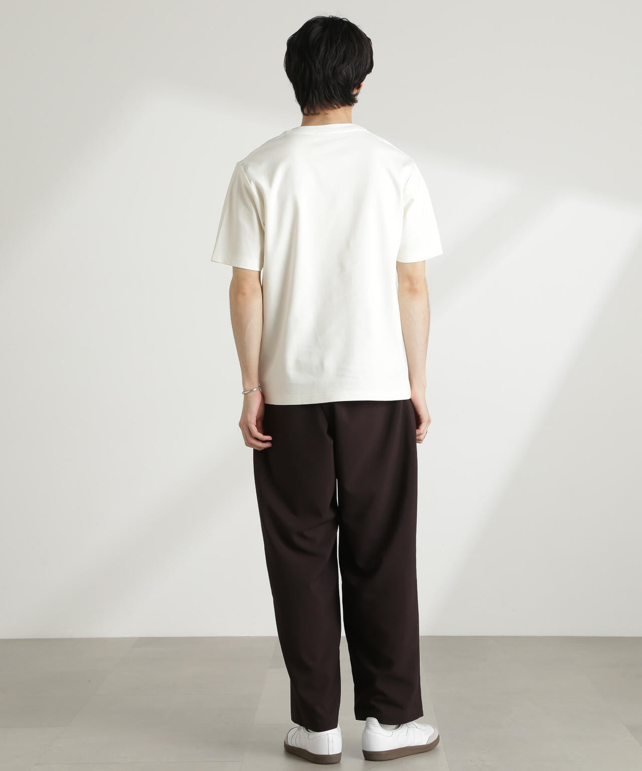 ダブルスムースクルーネックTシャツ 半袖 6725124211