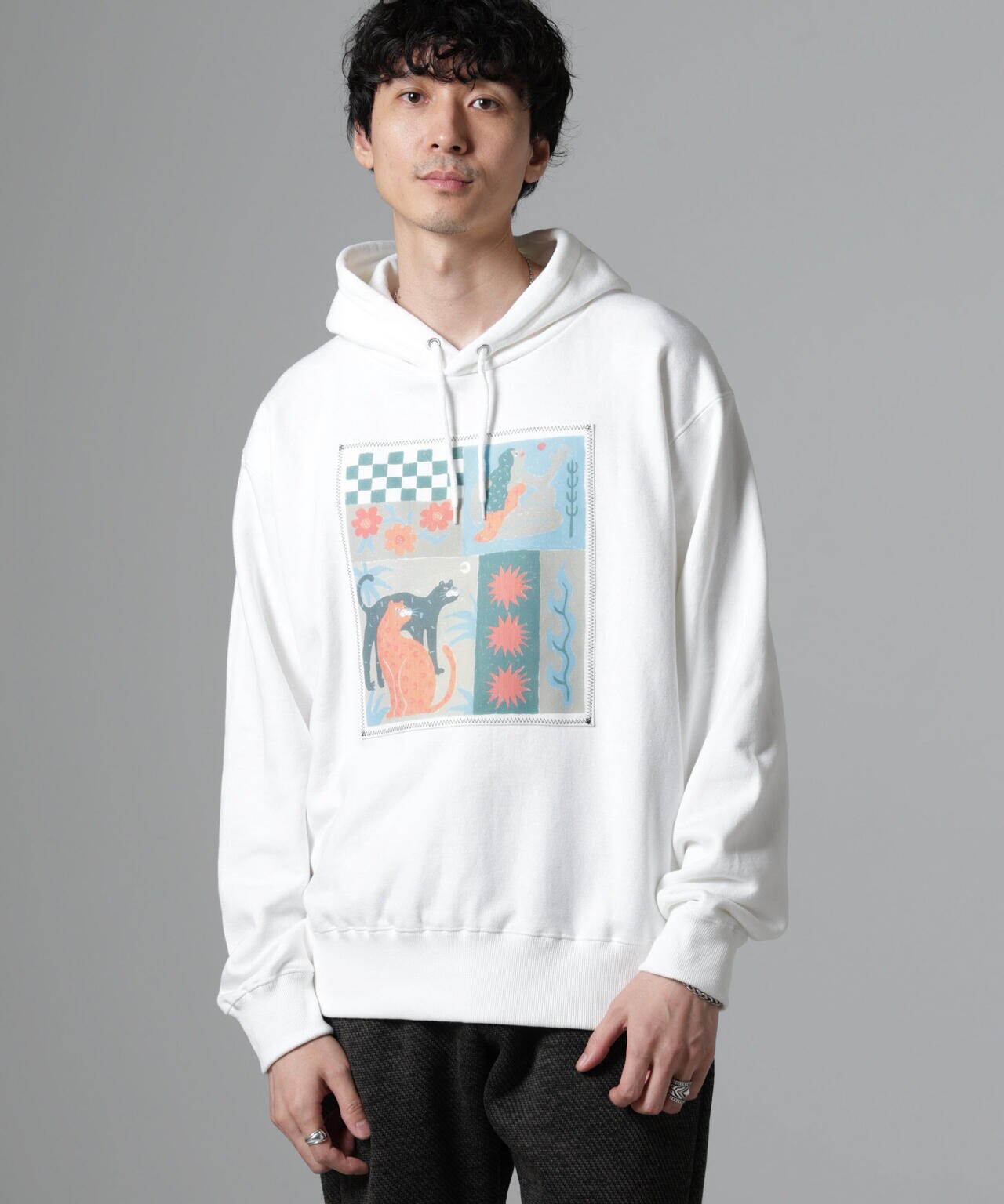 「Toyameg」modern academic リメイクプルオーバーパーカー 6684223234