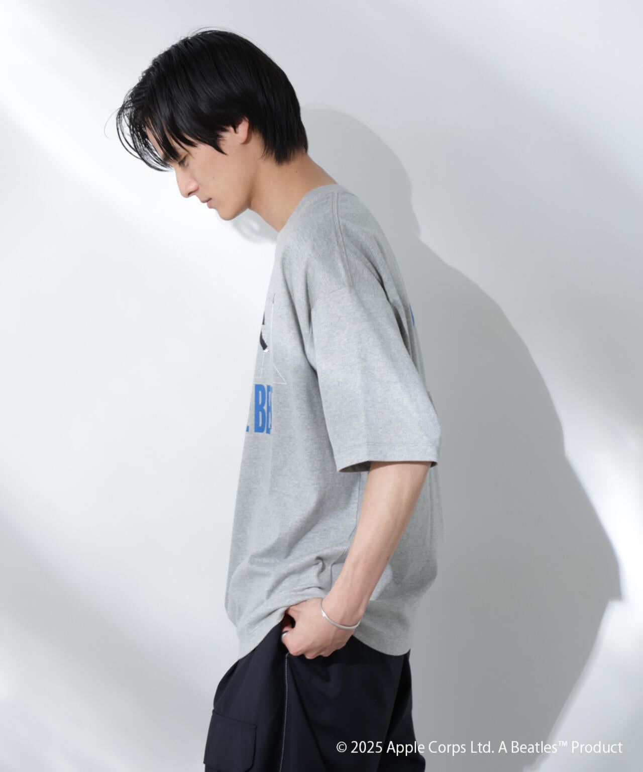 Anti Soaked(R)×BEATLES ABBEY ROAD汗染み防止Tシャツ 6685124217