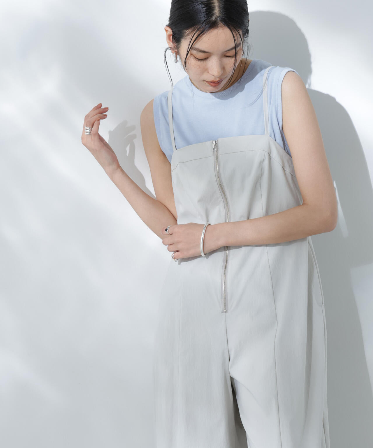 Anti Soaked(R) 汗染み防止カラフルノースリTシャツ 6695124307