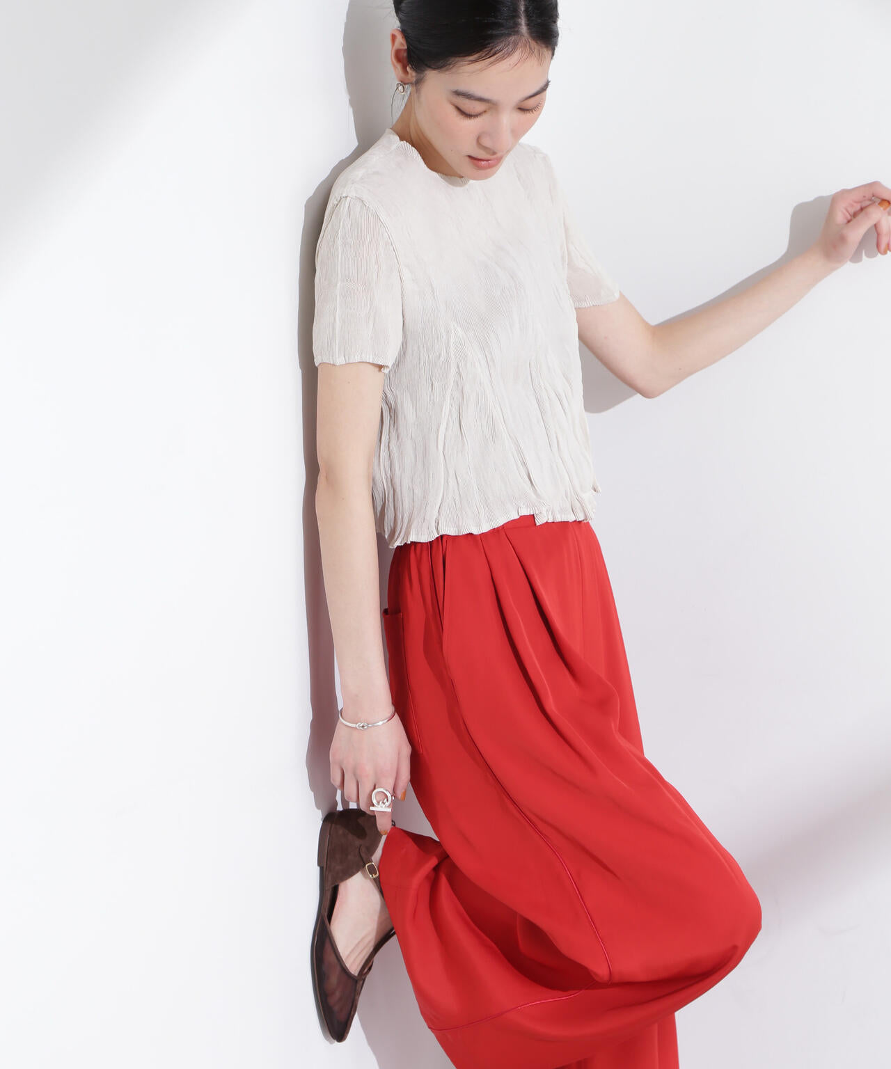 Gongdid Design/Wavy crop top 6715121012