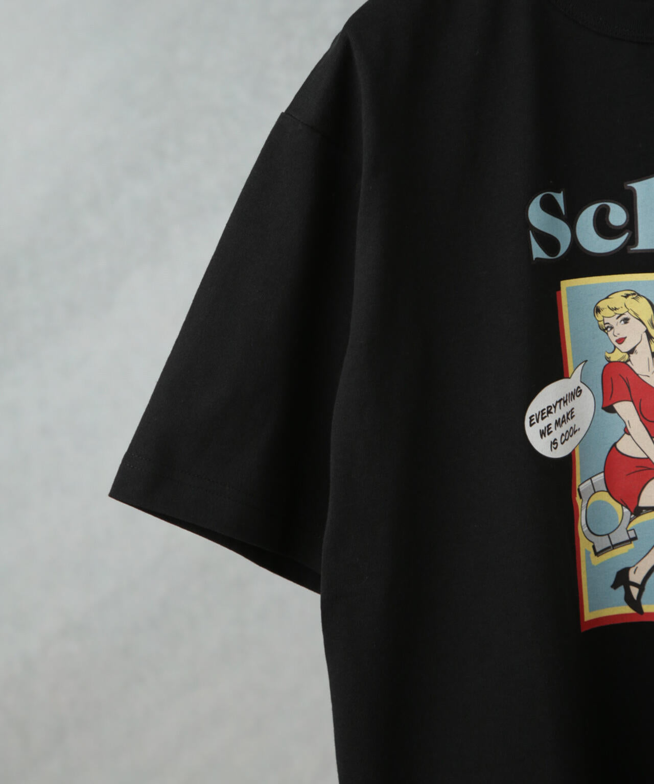 Schott/別注 "PIN-UP" S/S TEE 6705124013