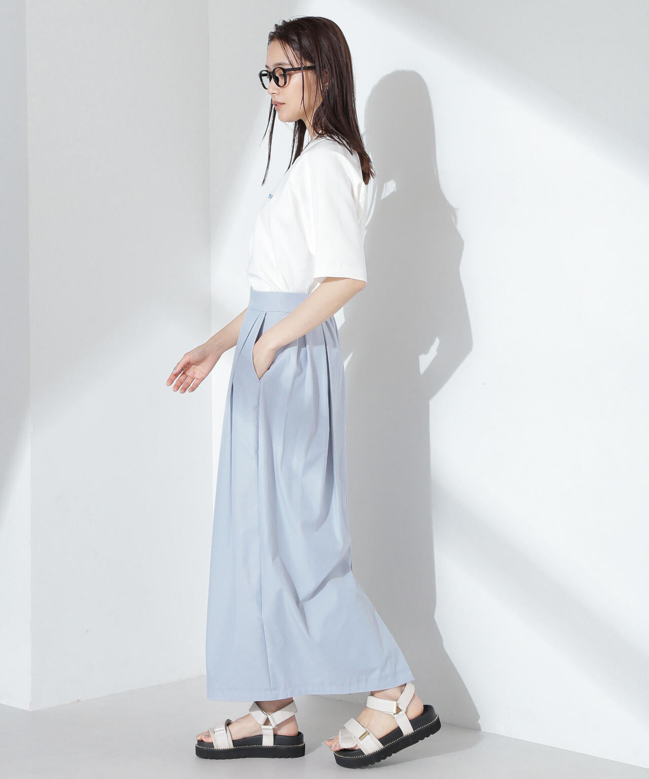 タックコクーンスカート 6735130312