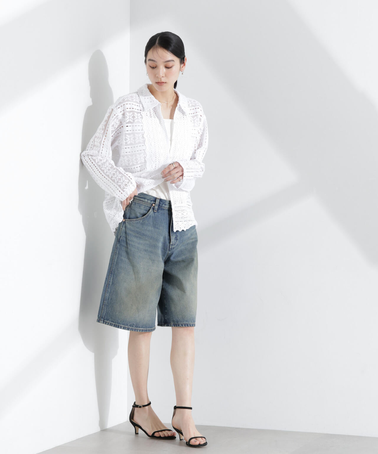 Wrangler/DENIM SHORTS 6715128003