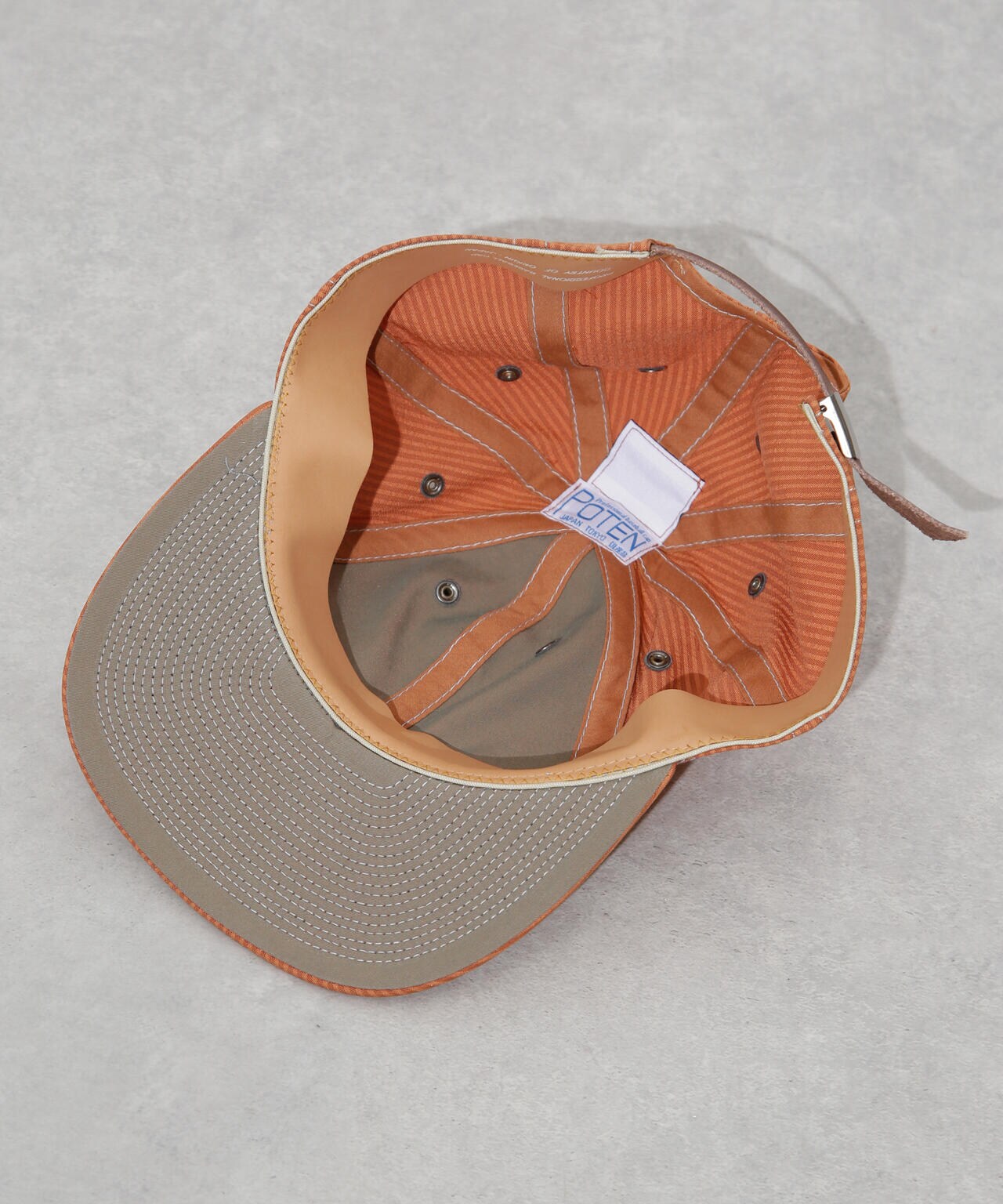 POTEN/別注 SEERSUCKER STITCH CAP 6704139039