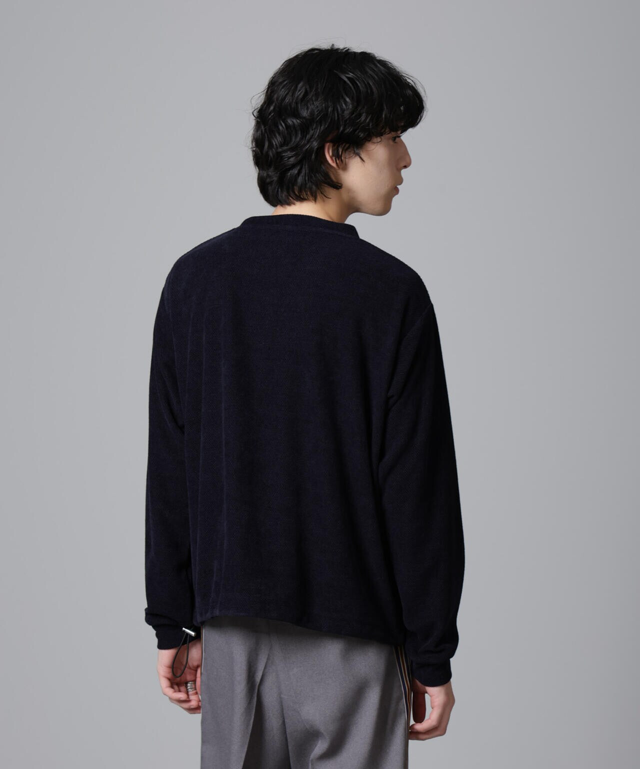 モールライクドローコードプルオーバー 長袖 6724223237