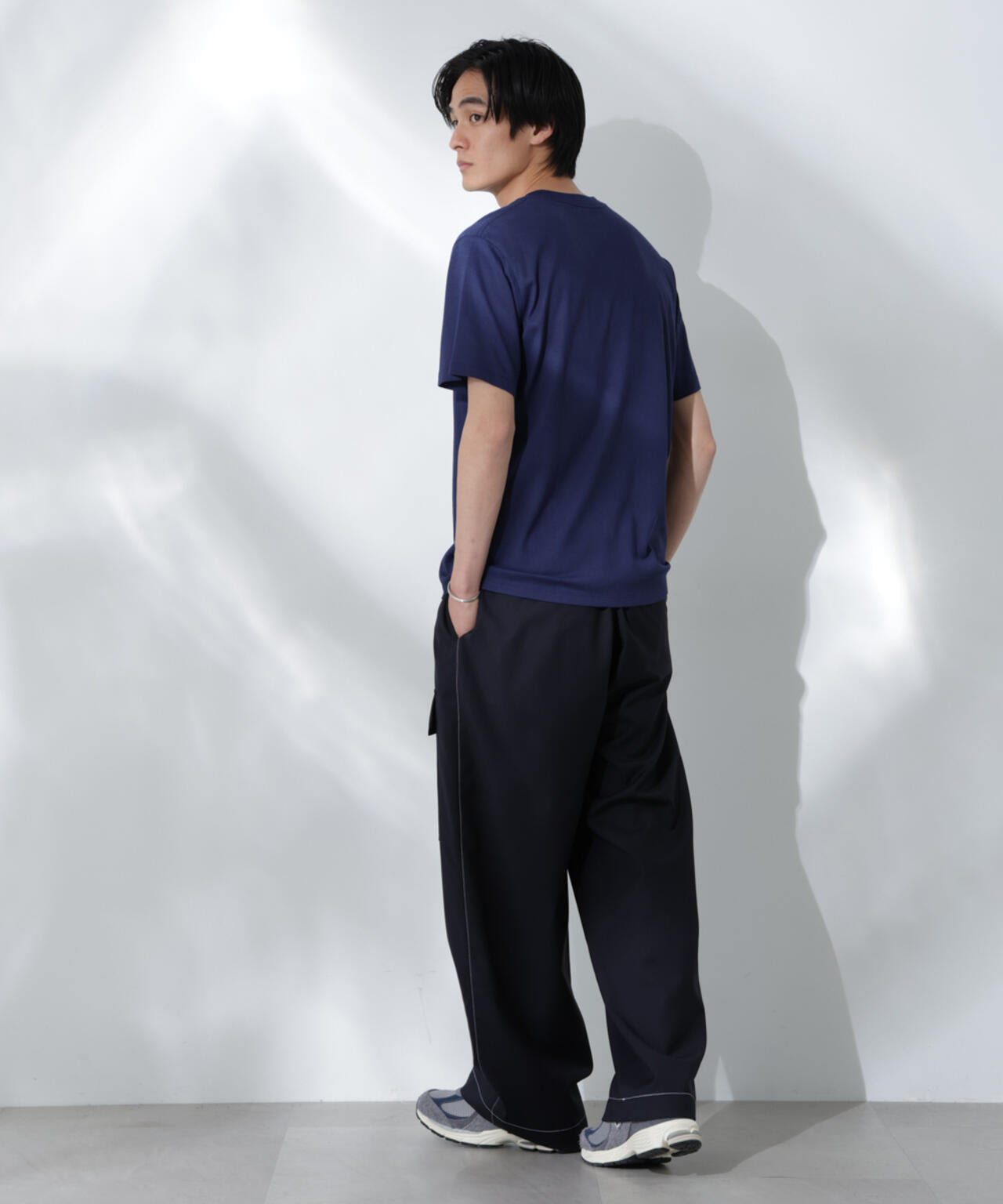 Anti Soaked(R) 汗染み防止 クルーネック レギュラーシルエットTシャツ 6685124202
