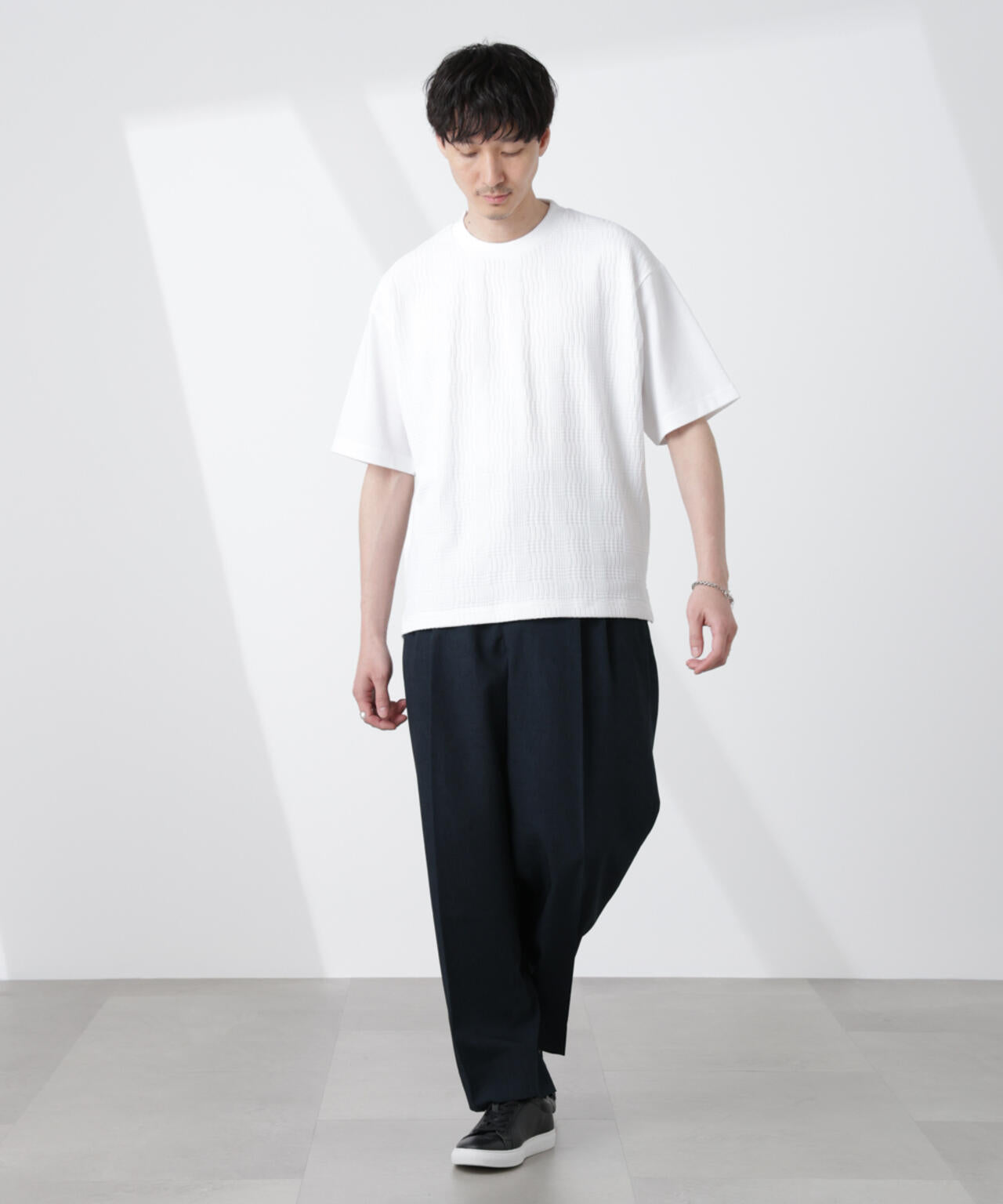 リンクスジャガードコンビTシャツ 6725124228