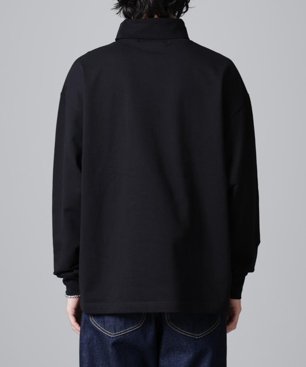タートルカットミニ裏毛Tシャツ 長袖 6724223235