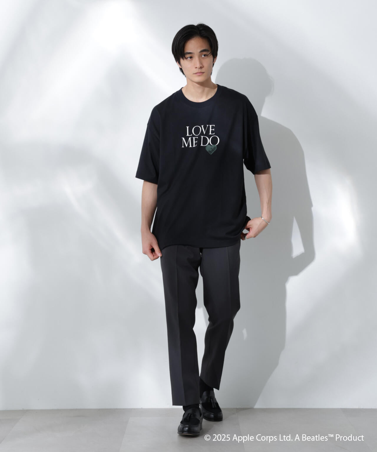 Anti Soaked(R)×BEATLES LOVE ME DO汗染み防止Tシャツ 6685124218