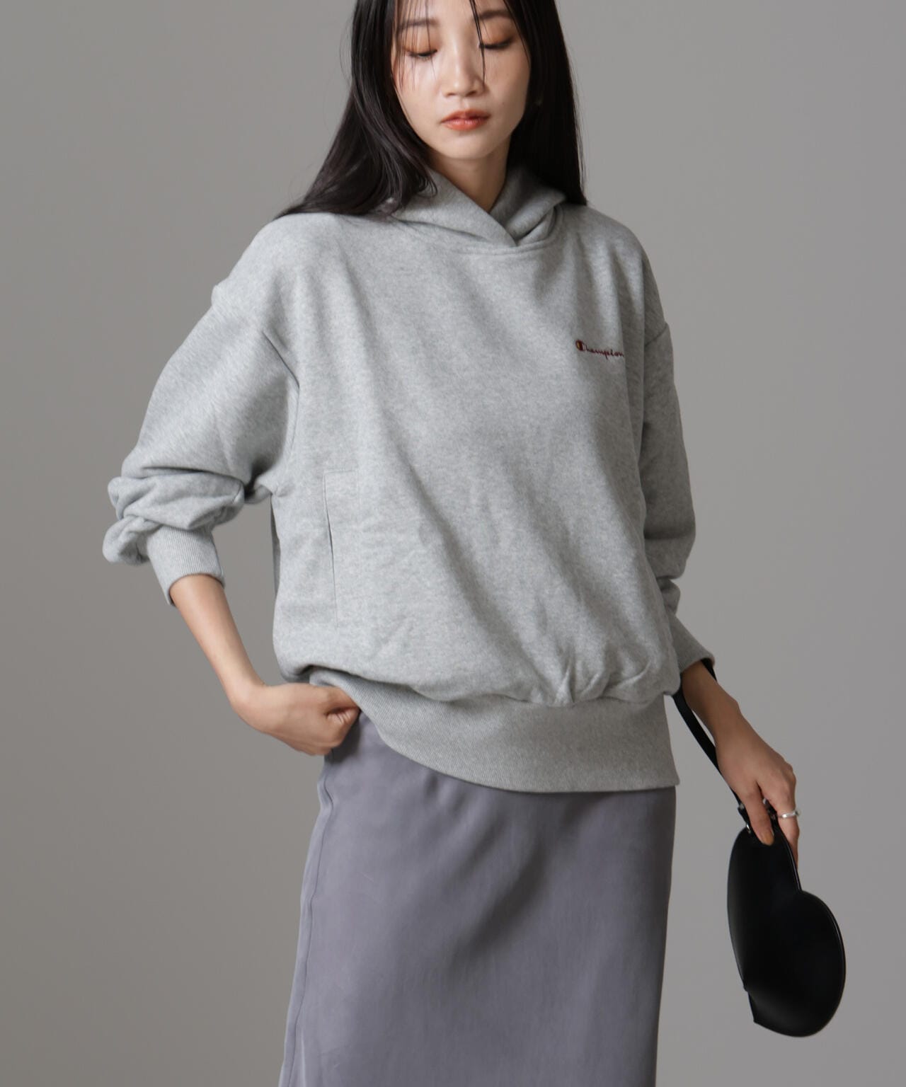Champion/HOODED SWEATSHIRT 6714223032