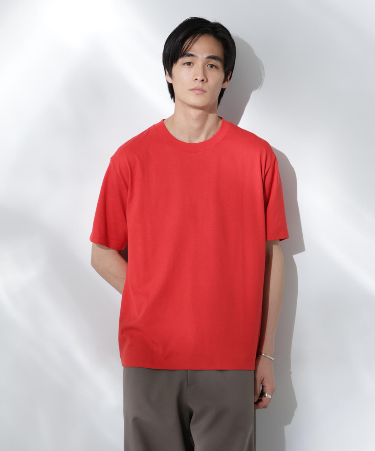 Anti Soaked(R)汗染み防止 De Light ミドルシルエットTシャツ 6685124211
