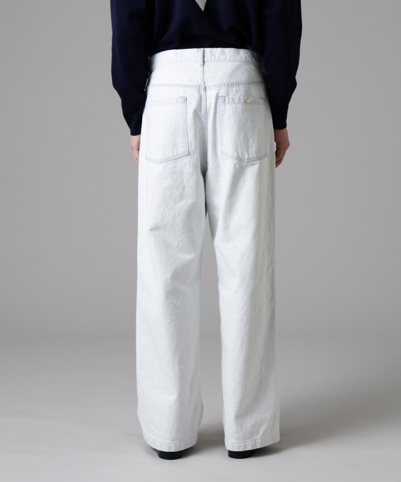「ASSEMBLANC」スーパーブリーチワイドデニムパンツ(セットアップ可) 6685127238