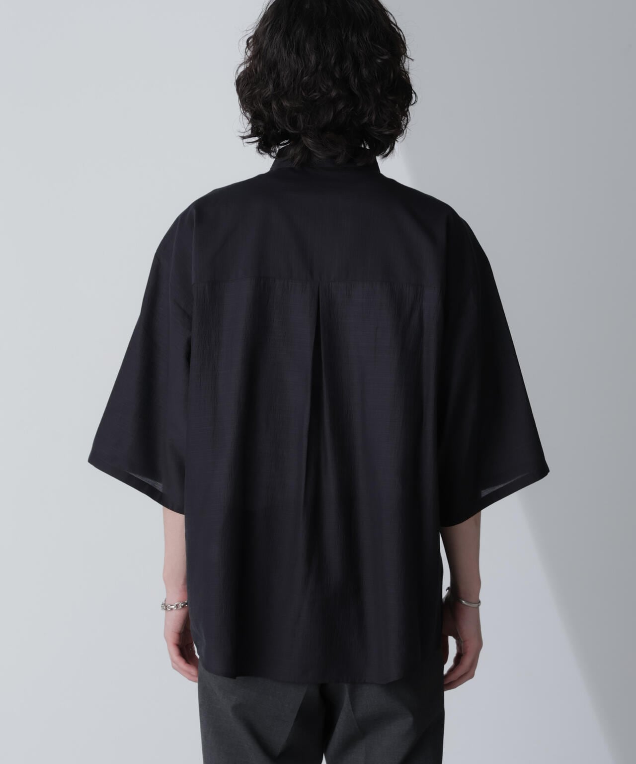 リラックスシアーシャツ 半袖 6724121231