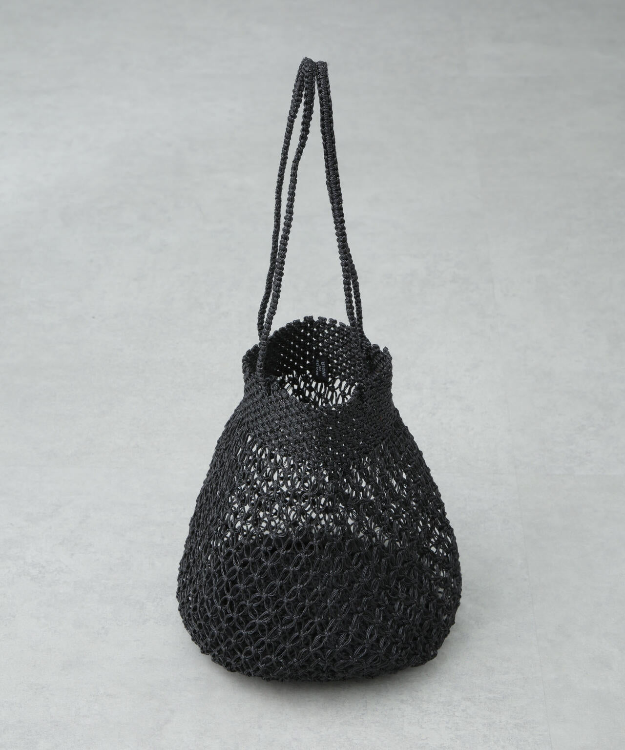 The Bagmati/メタリック マクラメバッグ 6715132058
