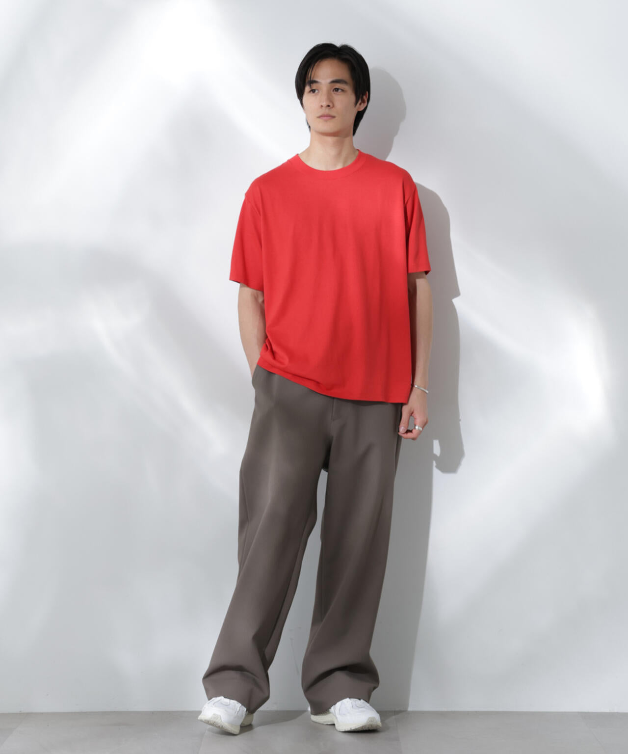 Anti Soaked(R)汗染み防止 De Light ミドルシルエットTシャツ 6685124211