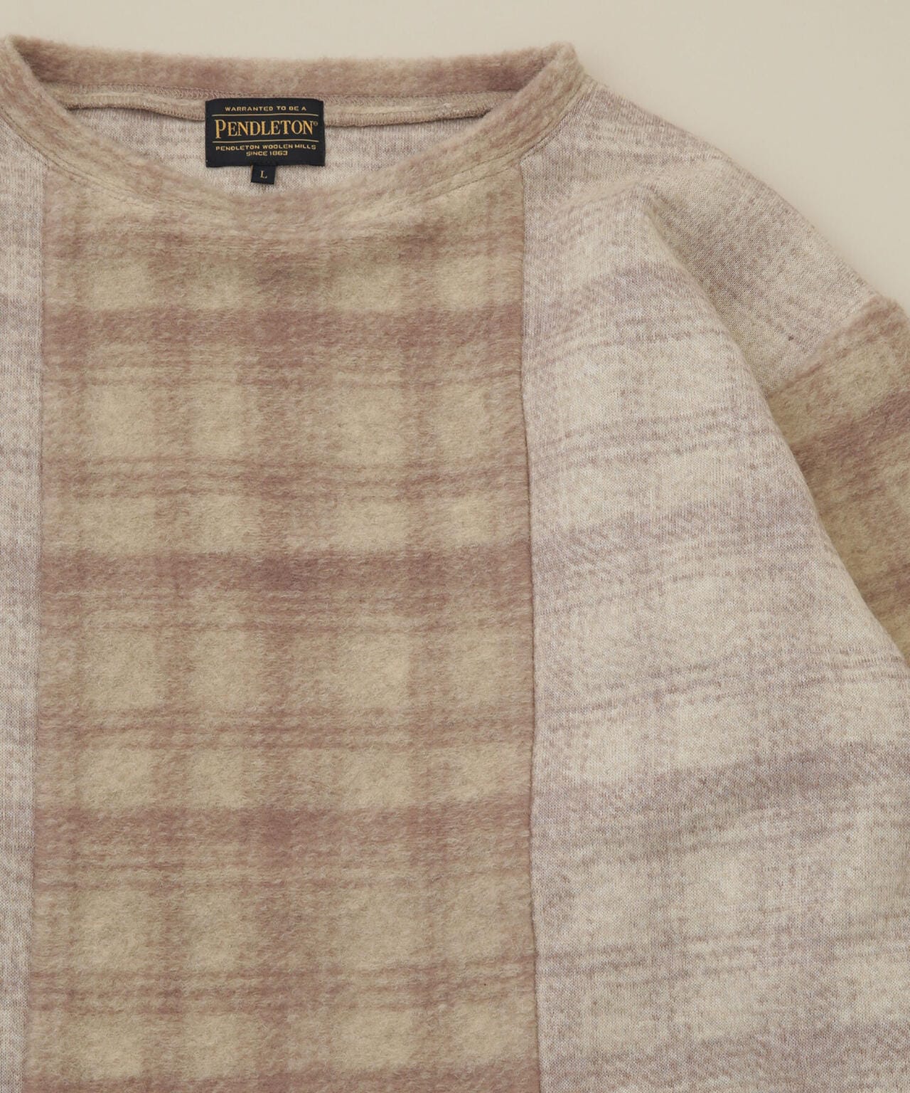 Pendleton/別注 Multi Panel Crew Pullover 6702222140