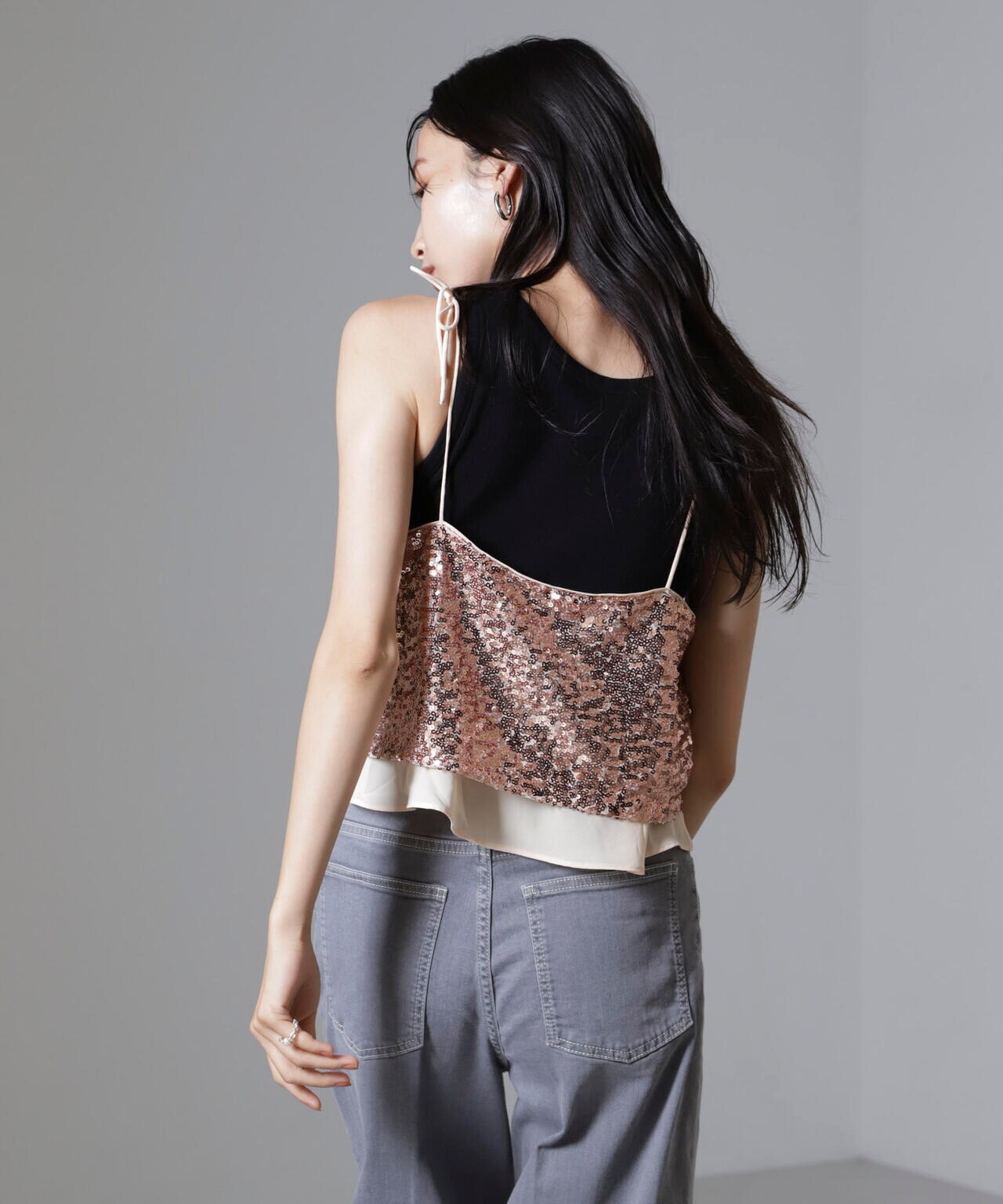 Baum und Pferdgarten/Sequins チューブキャミ(セットアップ可) 6714225002