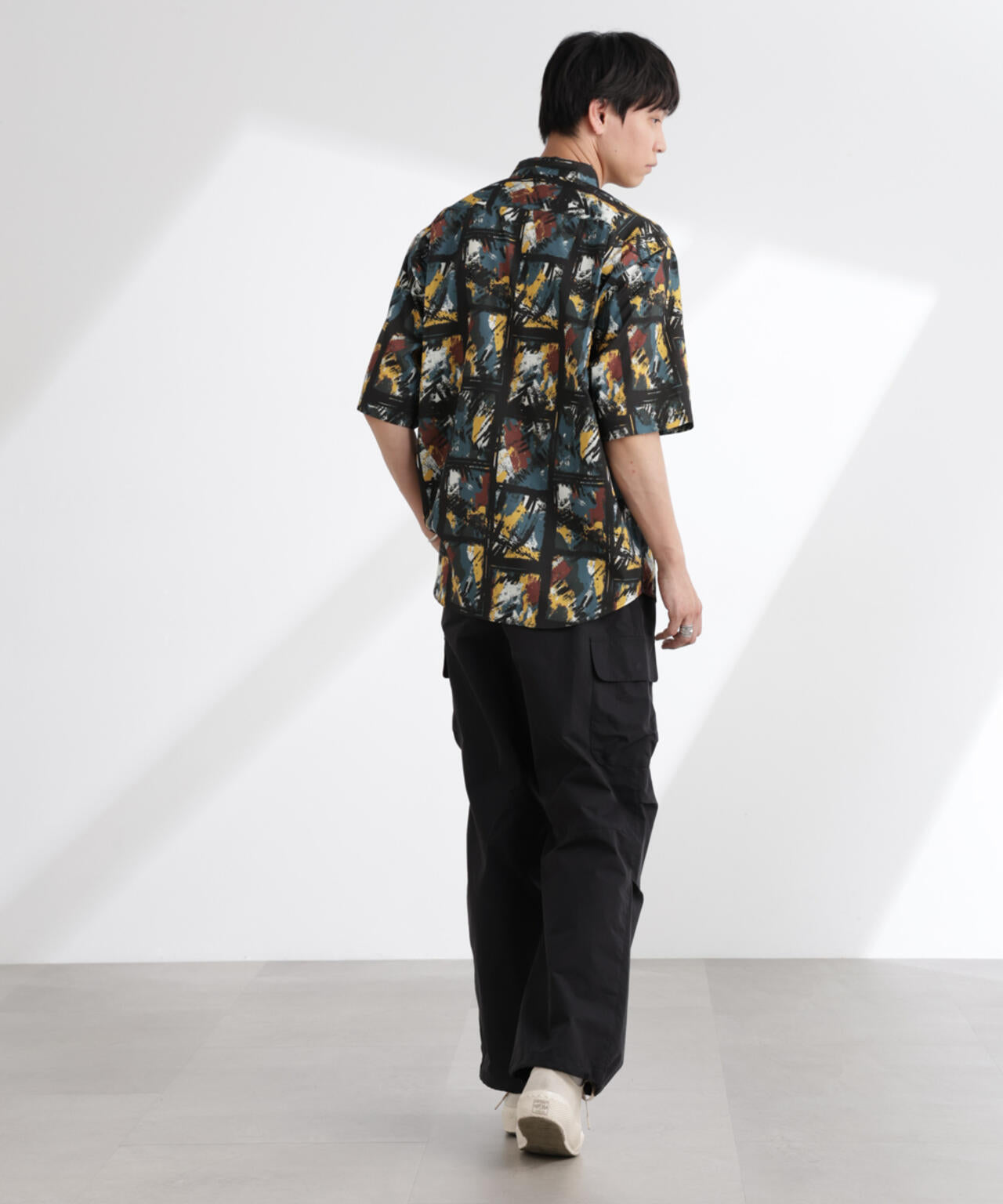 アート柄シャツ 半袖 6725121222