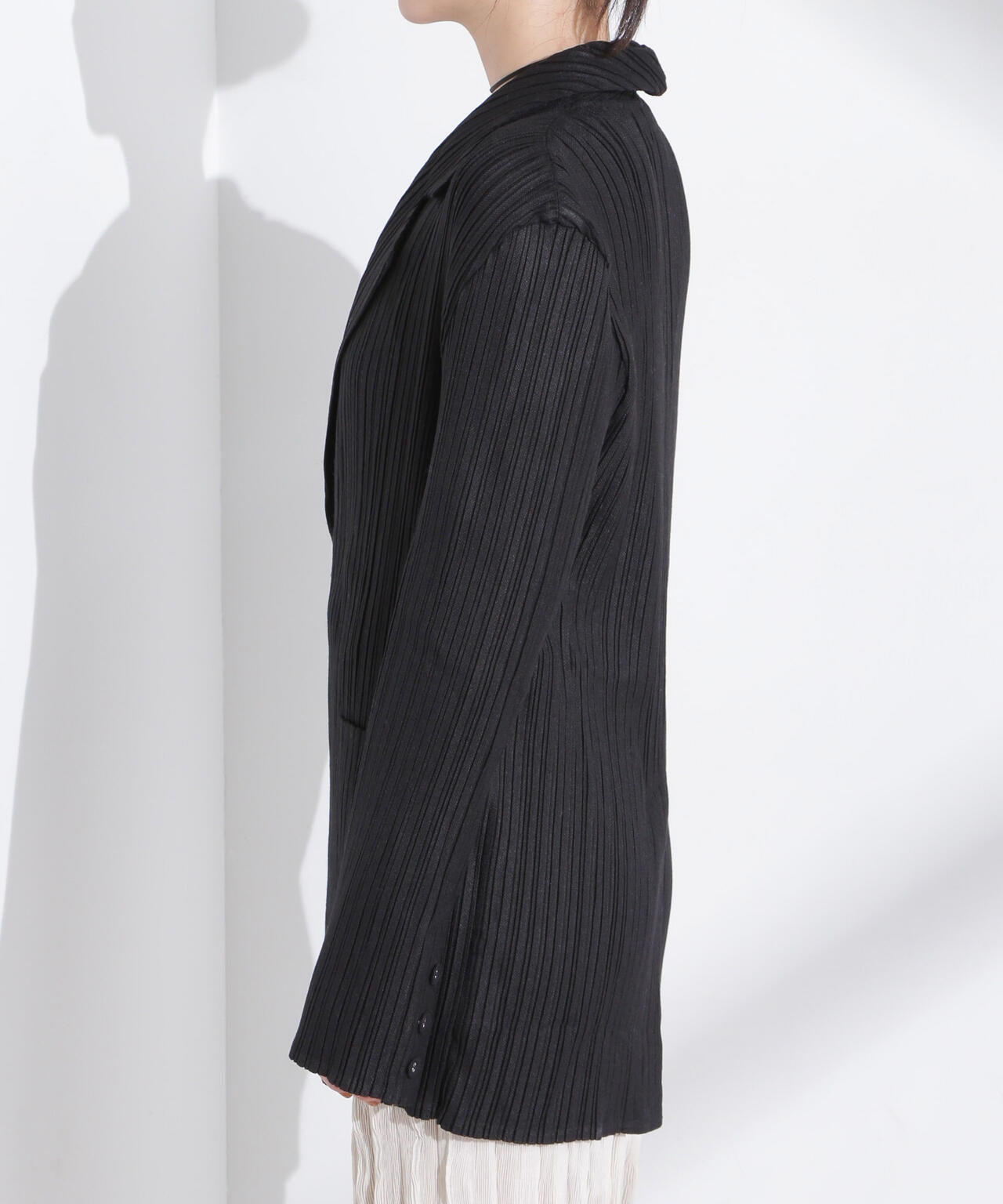 Gongdid Design/Cotton pleated blazer(セットアップ可) 6715116008