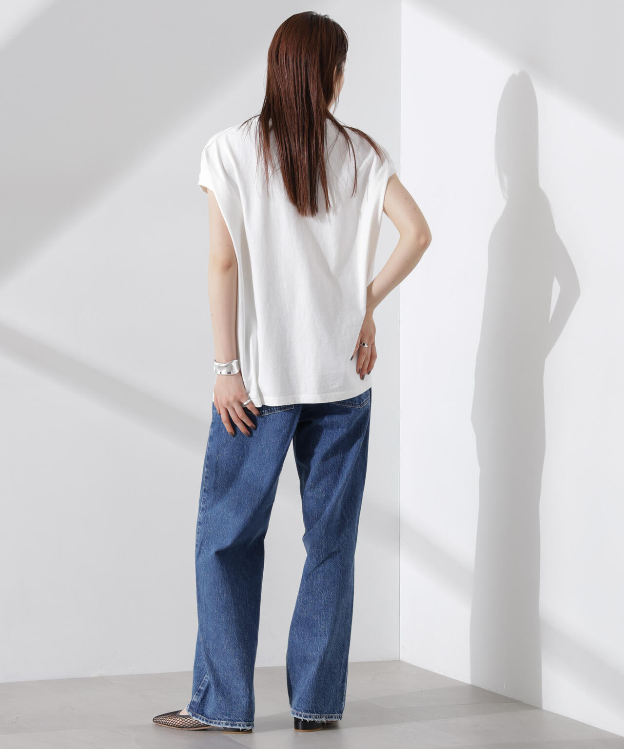 upper hights/BIG NO SLEEVE TEE 6715124023