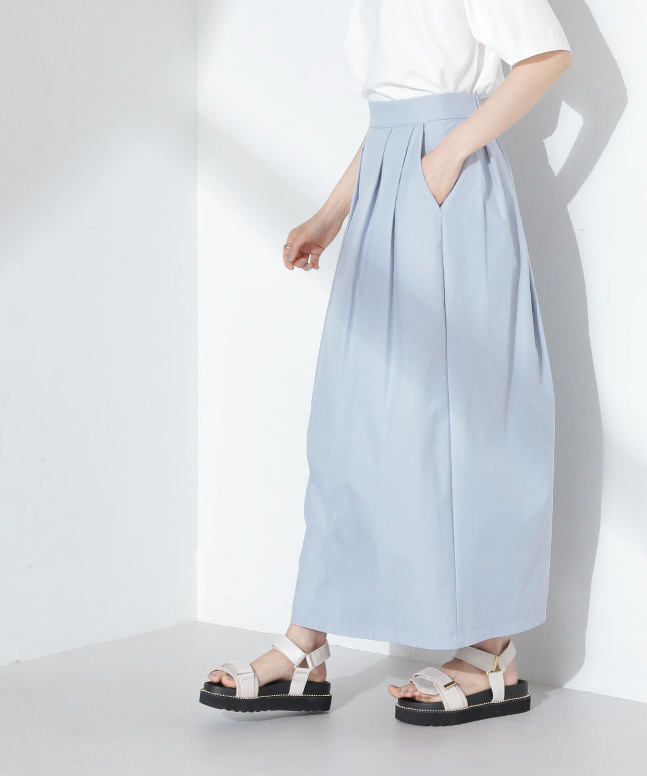 タックコクーンスカート 6735130312