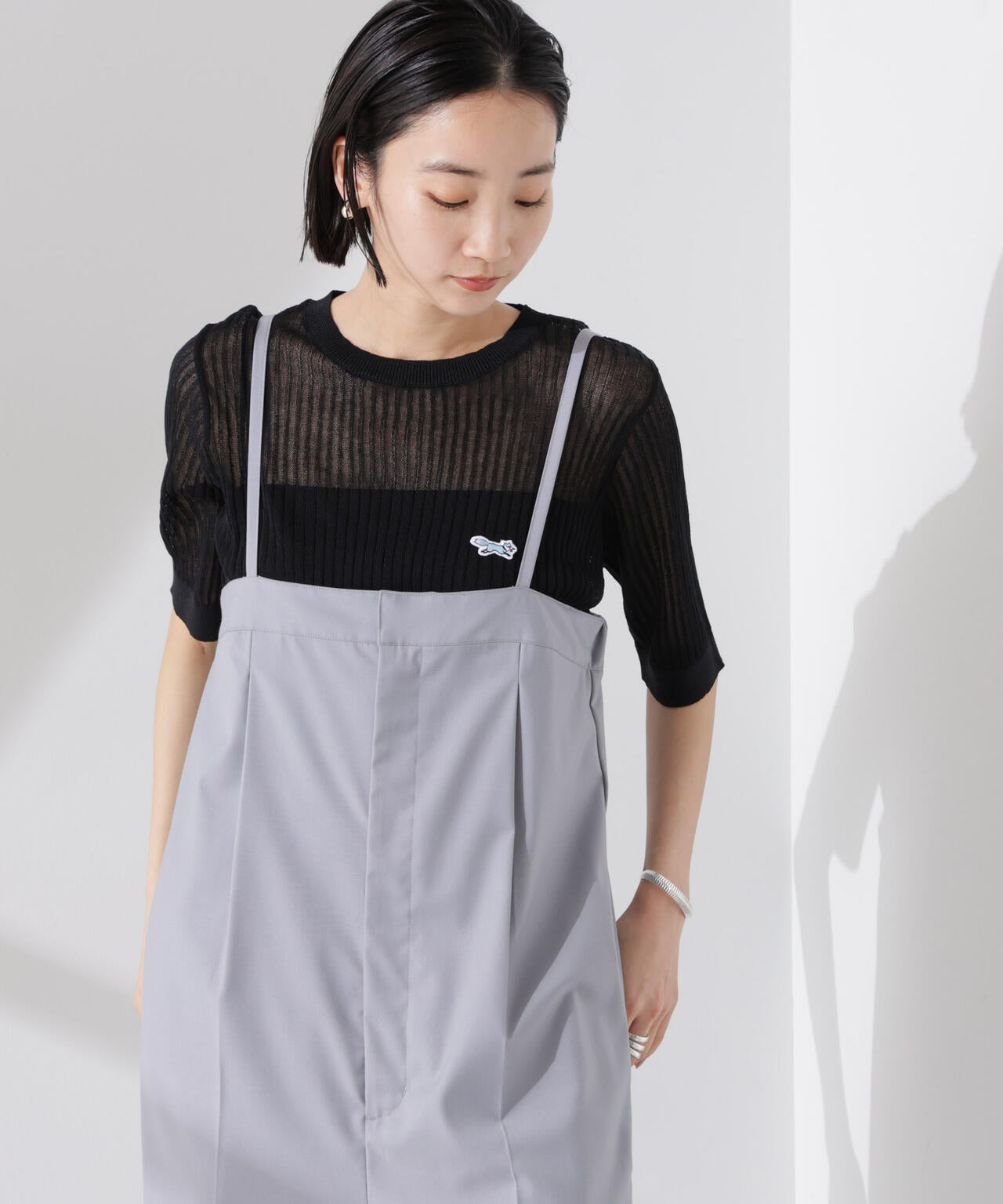 PENNEYS別注TheFOXシアーリブニットトップス 6735122326