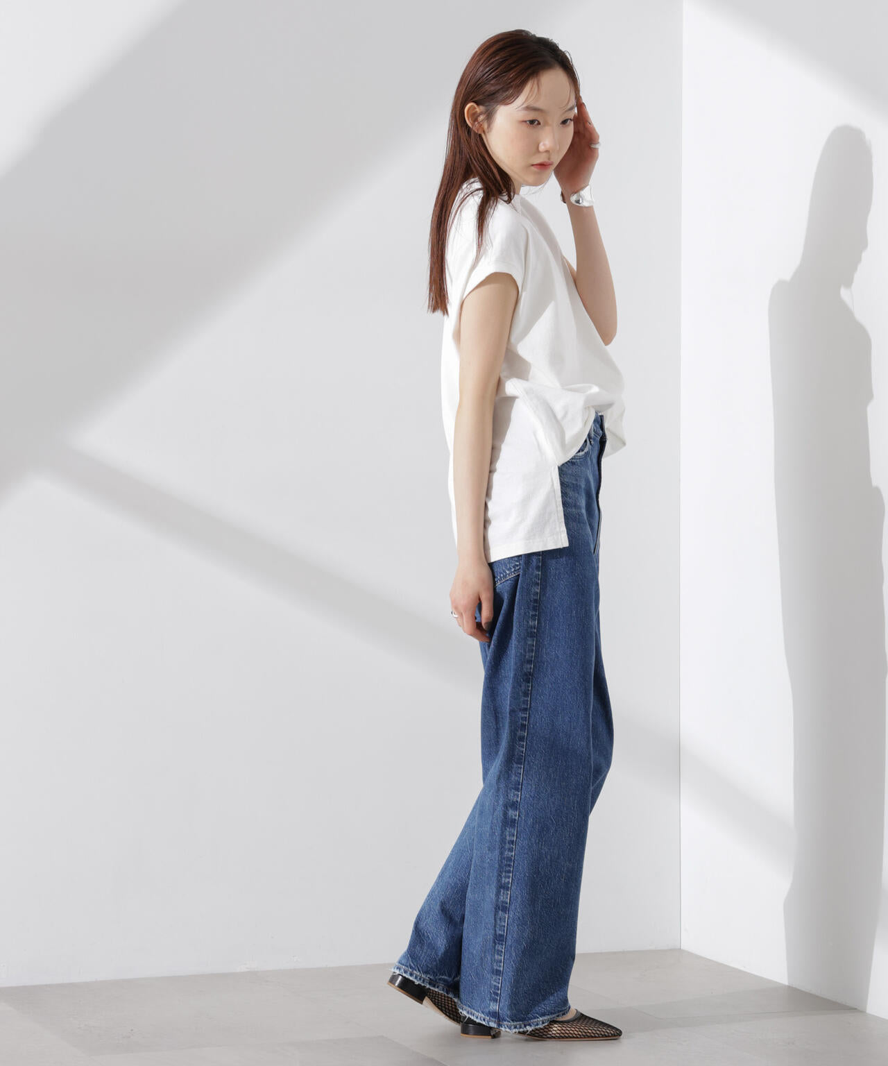 upper hights/BIG NO SLEEVE TEE 6715124023