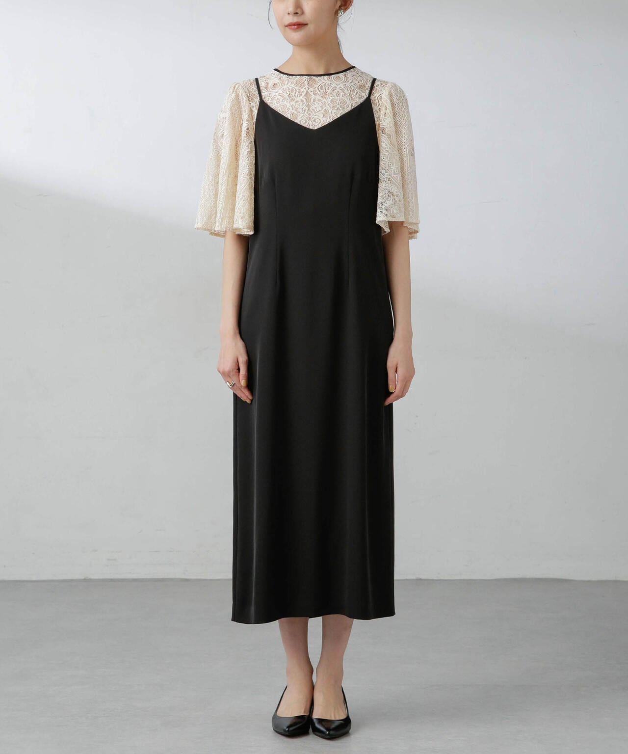 troisiemechaco/パネルレース ダブルクロス 3WAYワンピース 6714119024