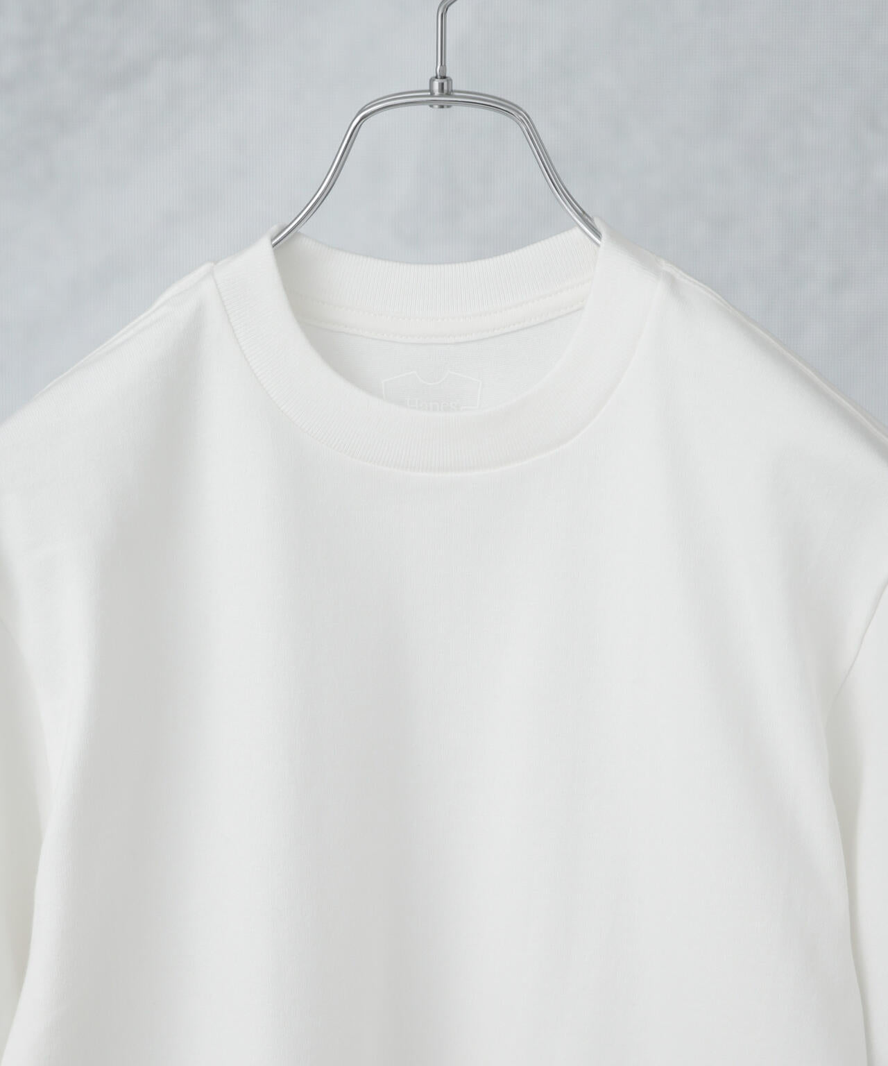 Hanes/1P T-SHIRTS SHIRO クルーネックTシャツ 6715124010