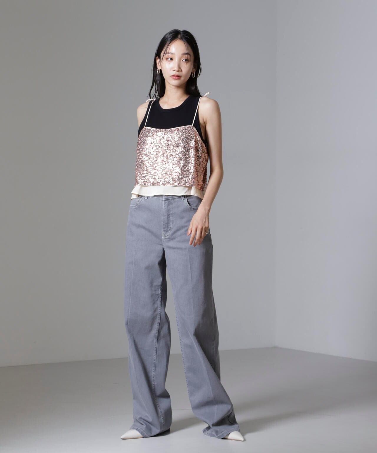 Baum und Pferdgarten/Sequins チューブキャミ(セットアップ可) 6714225002