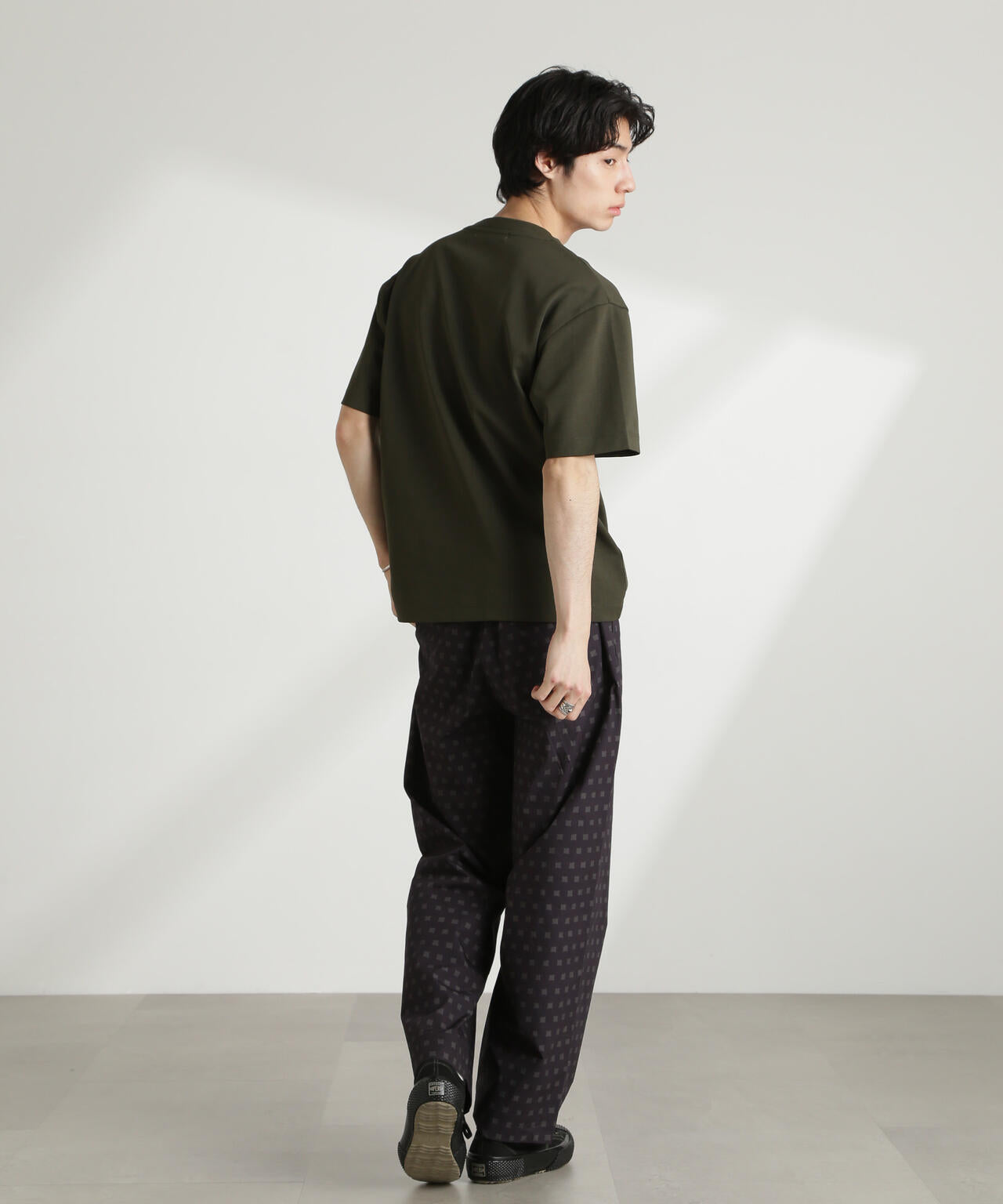 ダブルスムースクルーネックBIGTシャツ 半袖 6725124213