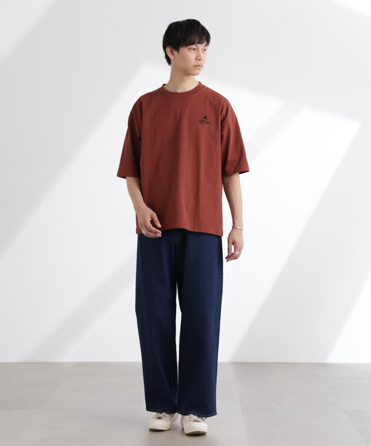 「MOFFISIE」1.0オリジナルプリント Tシャツ 半袖 6725124225