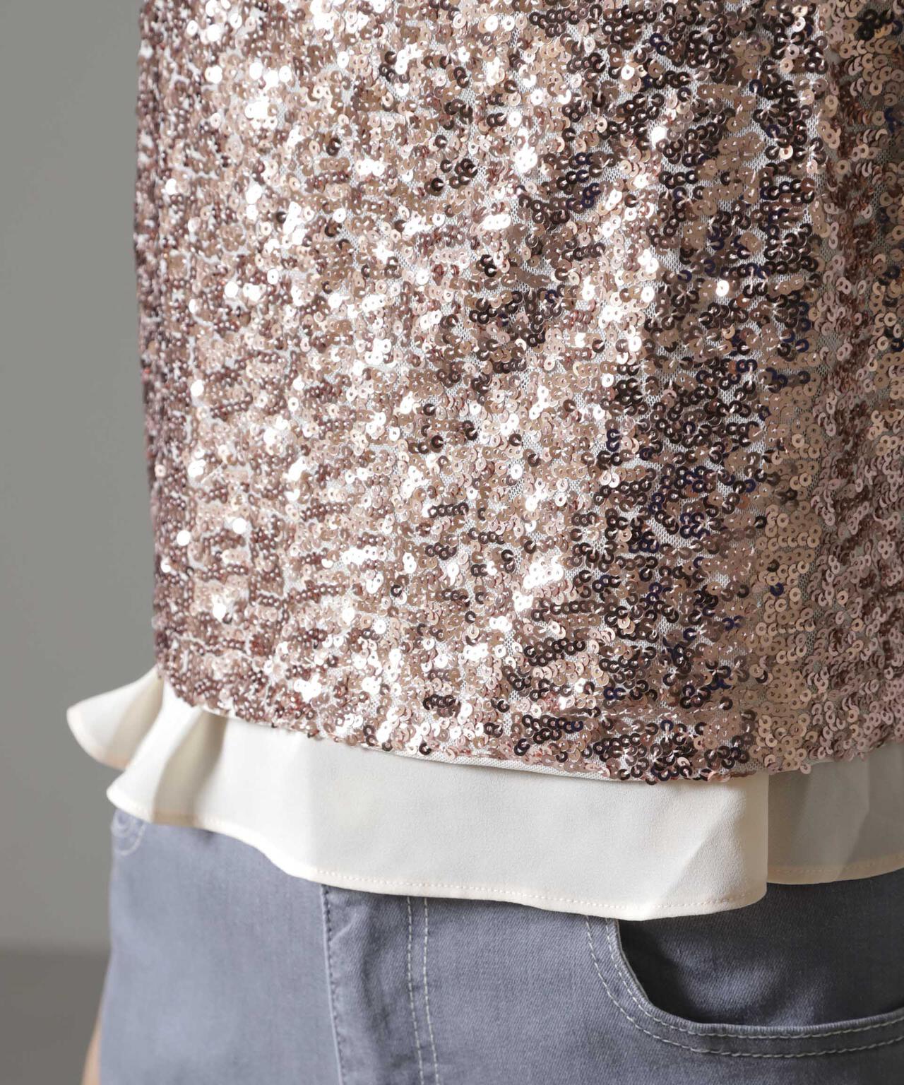 Baum und Pferdgarten/Sequins チューブキャミ(セットアップ可) 6714225002
