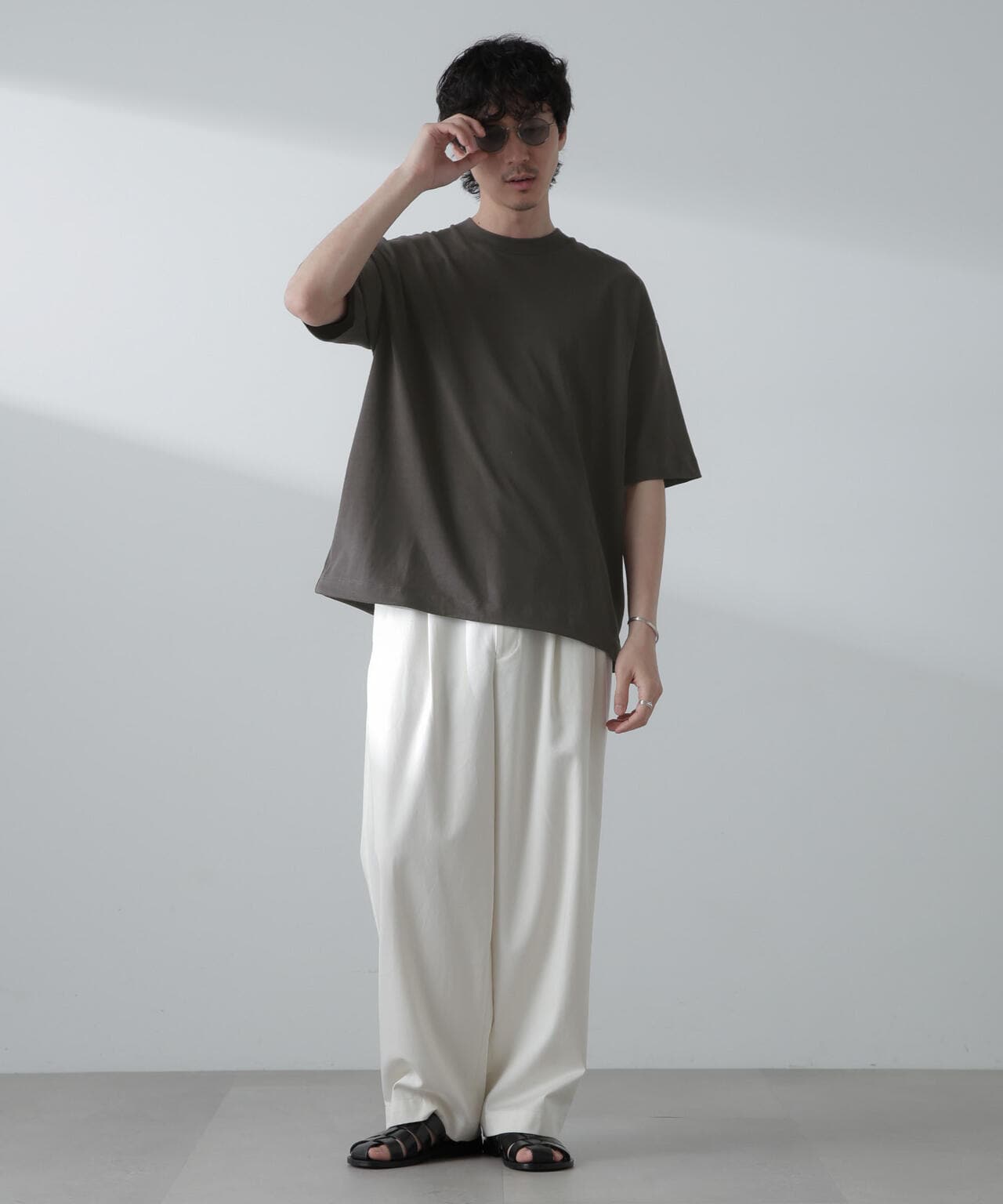 NORMANBROS別注 ドローコードBIGTシャツ 半袖 6724124251