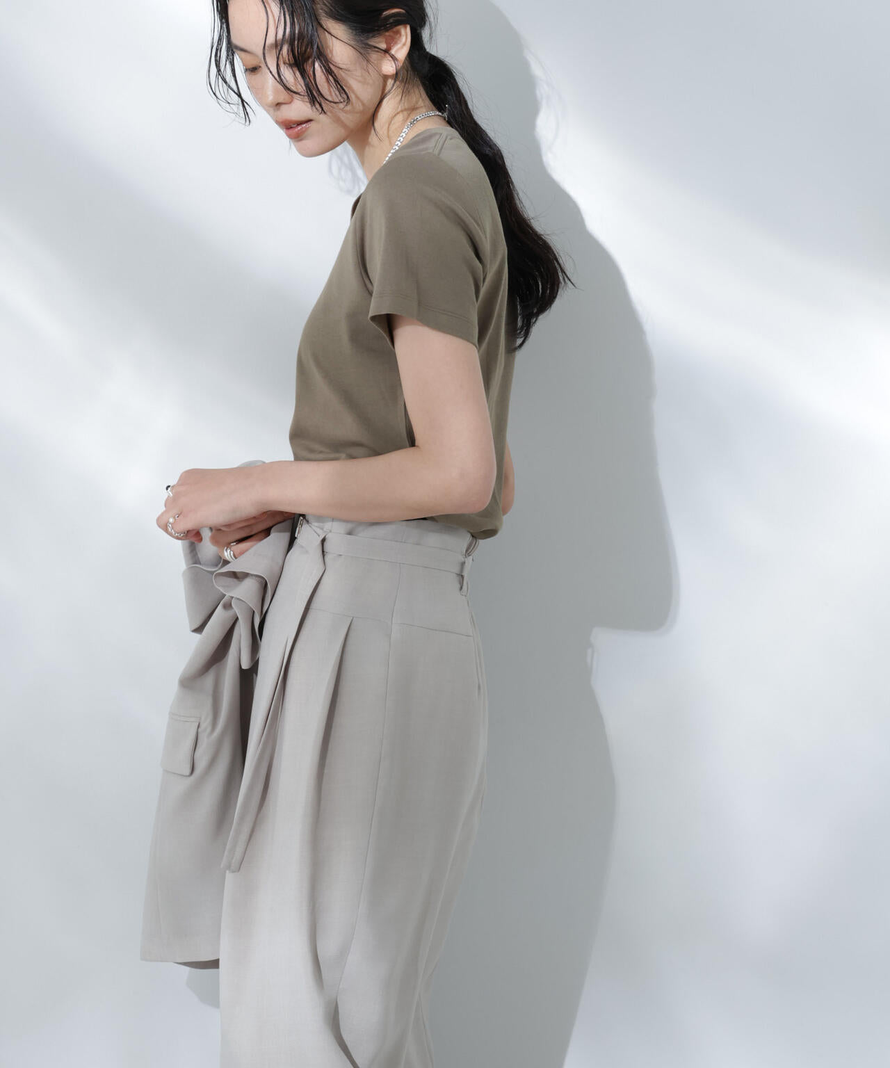 Anti Soaked(R) 汗染み防止VネックTシャツ 6695124301