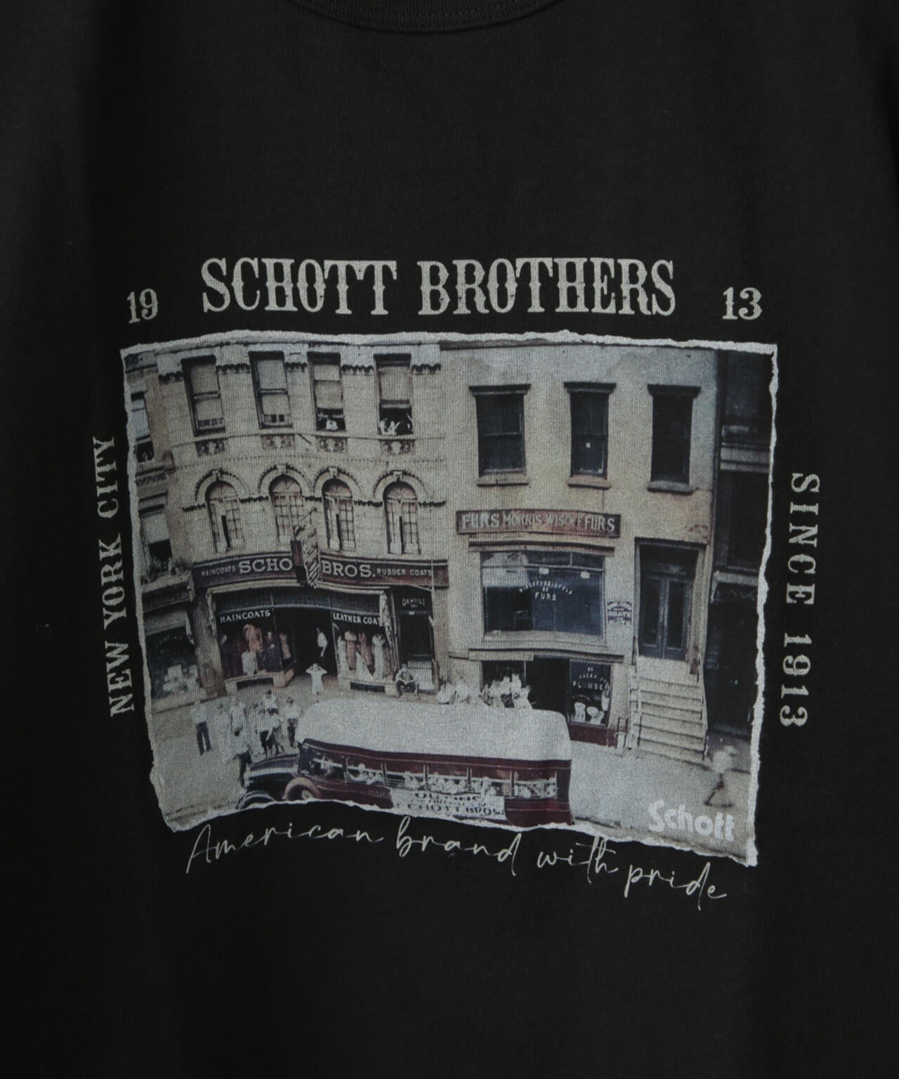 Schott/別注 "PHOTO" S/S TEE 6705124014