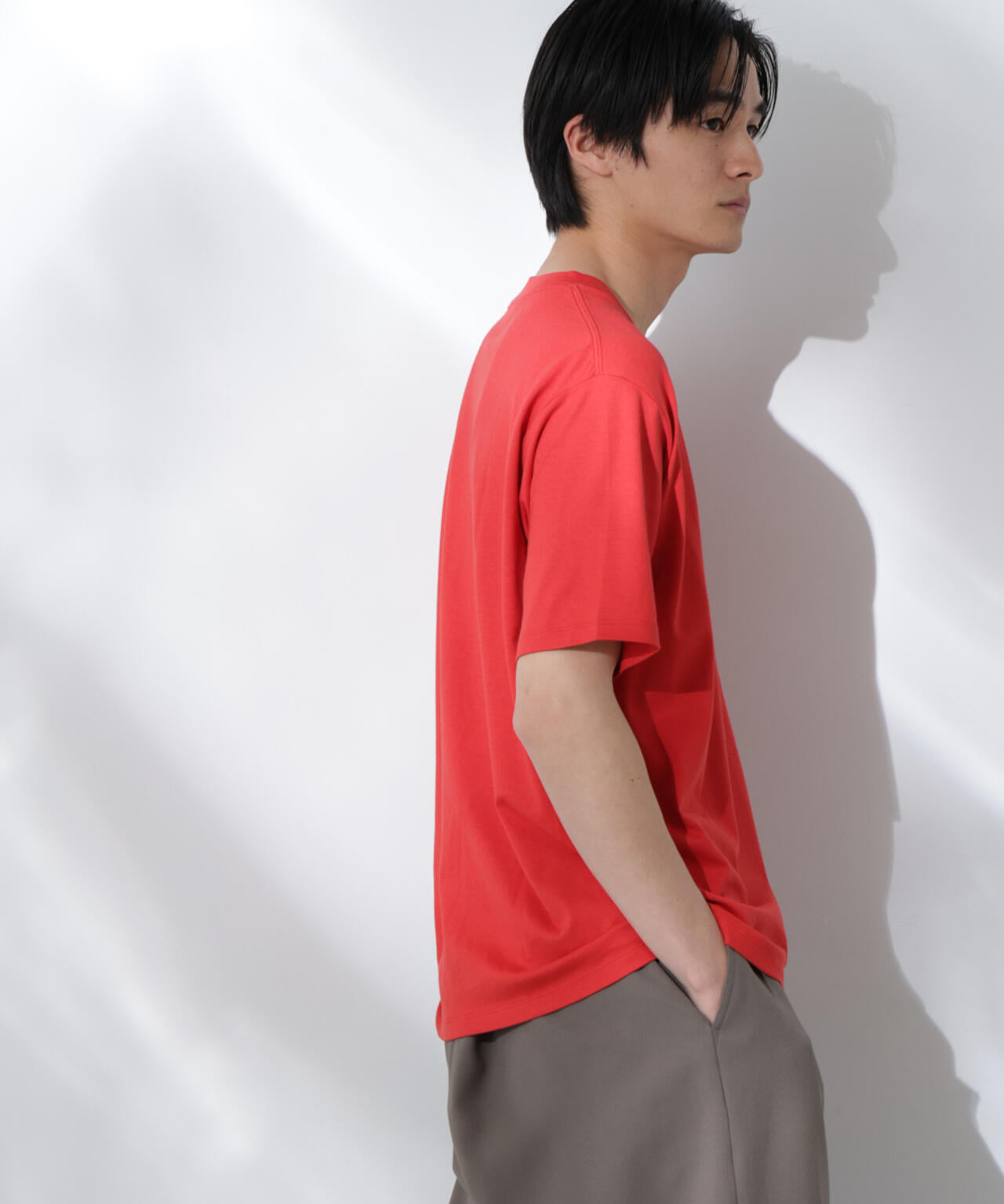 Anti Soaked(R)汗染み防止 De Light ミドルシルエットTシャツ 6685124211
