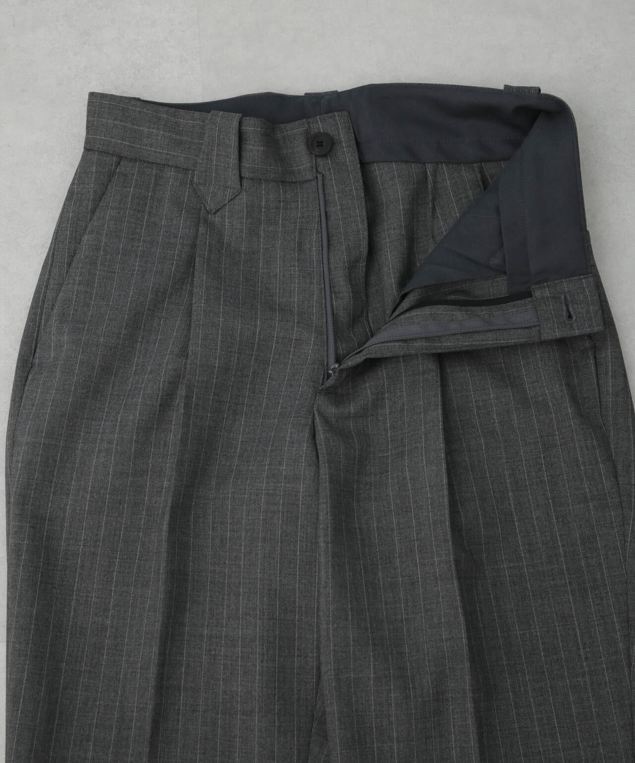 ANTHEM A/WOOL STRIPE WESTERN SLACKS 6715127042