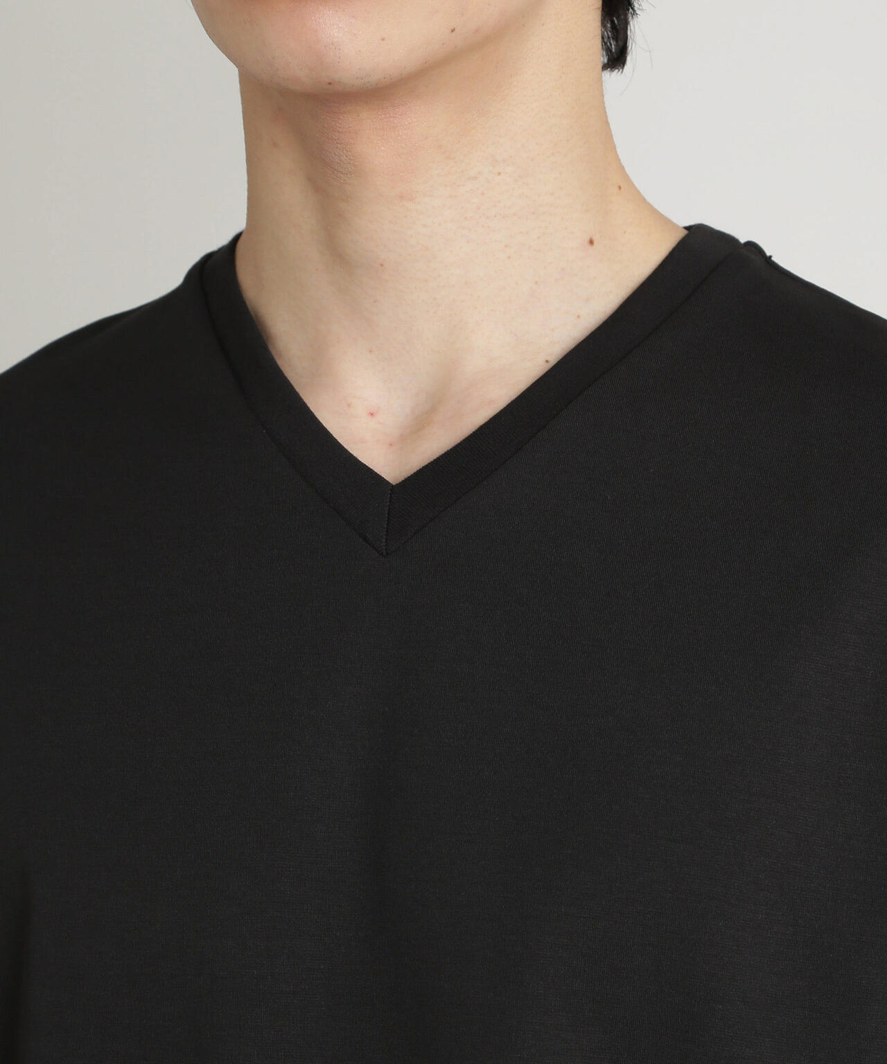ダブルスムースVネックTシャツ 半袖 6725124214