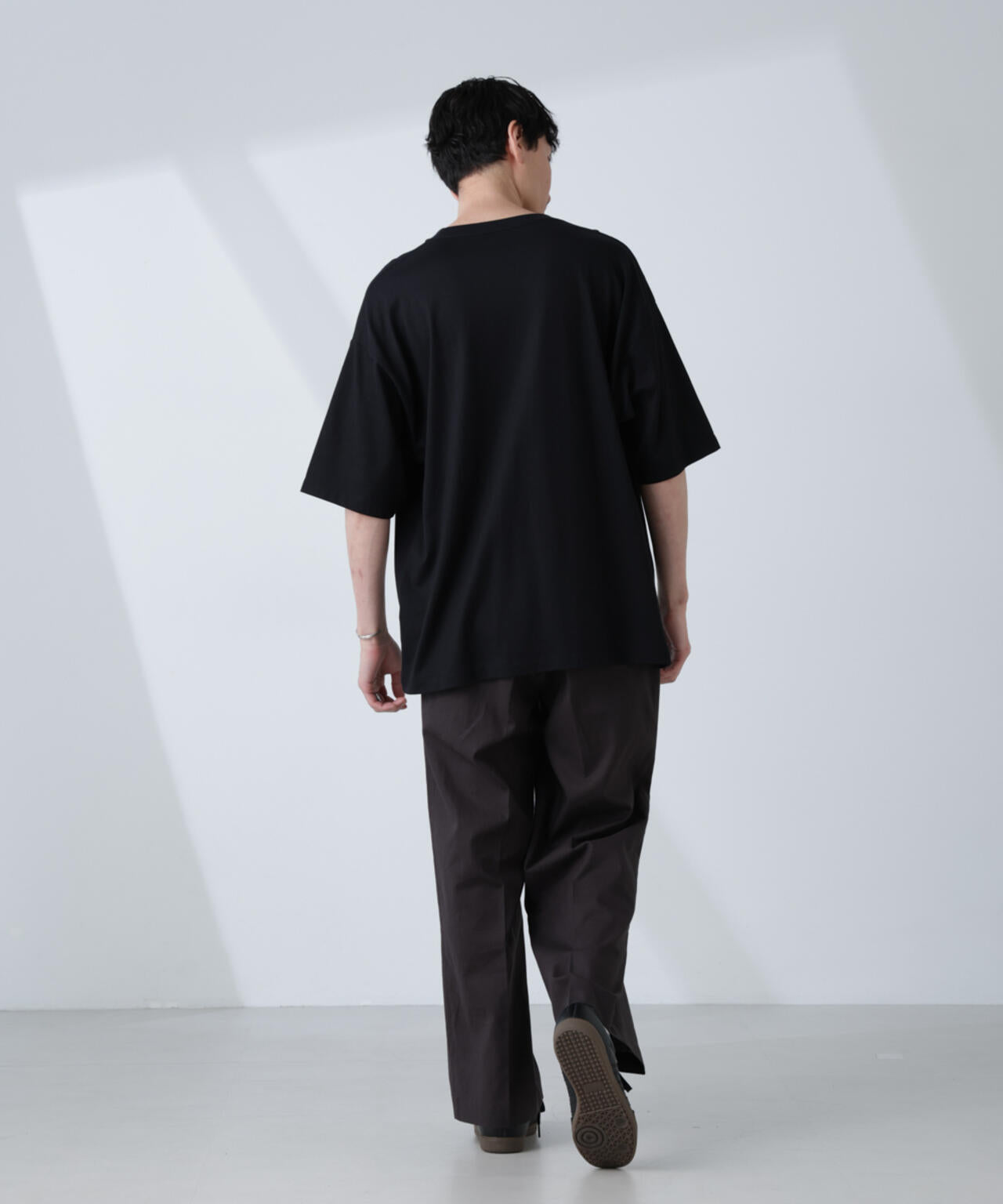 WEB限定/Anti Soaked(R) 汗染み防止 クルーネック ビッグシルエットTシャツ 6685124233