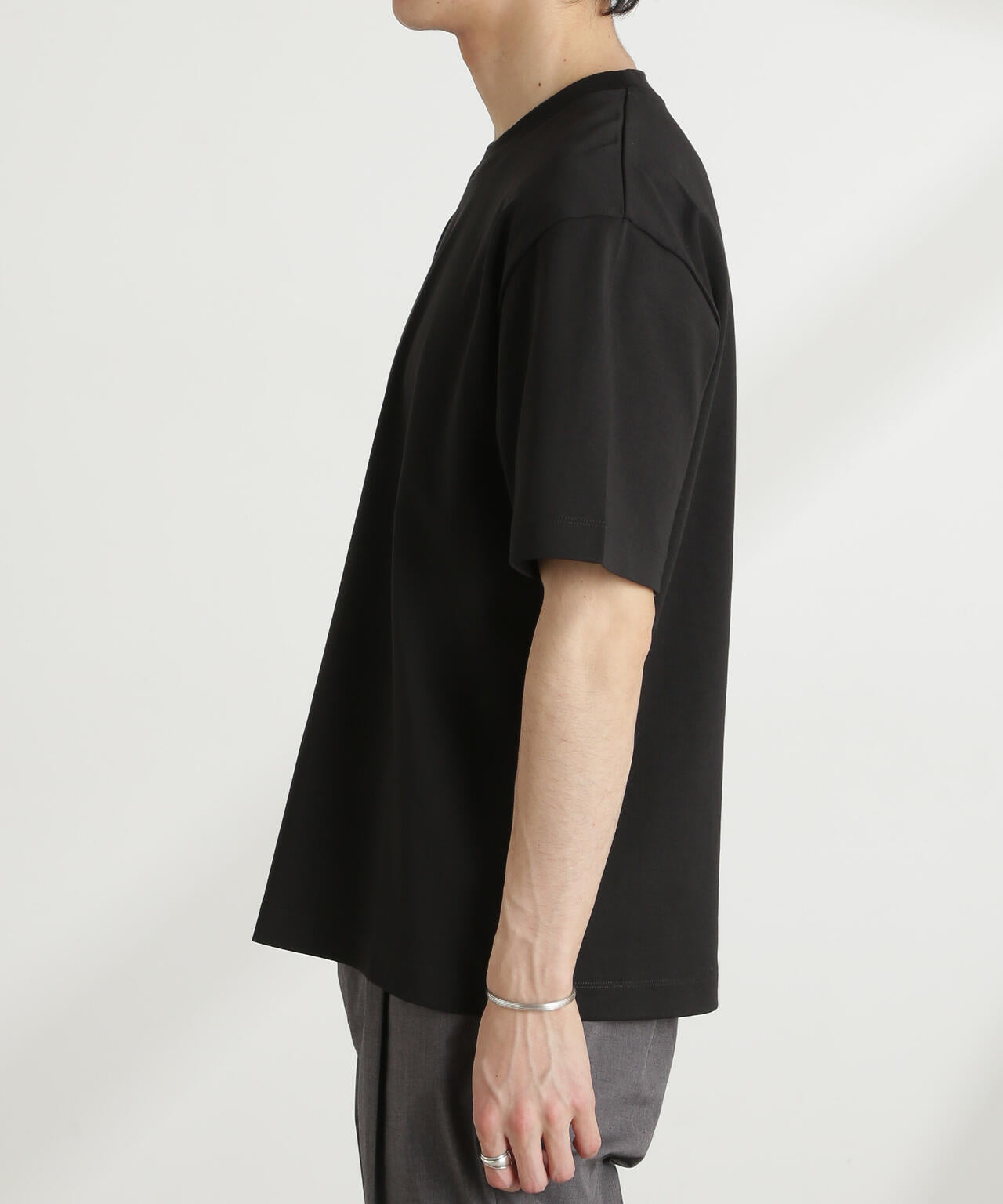 ダブルスムースクルーネックBIGTシャツ 半袖 6725124213