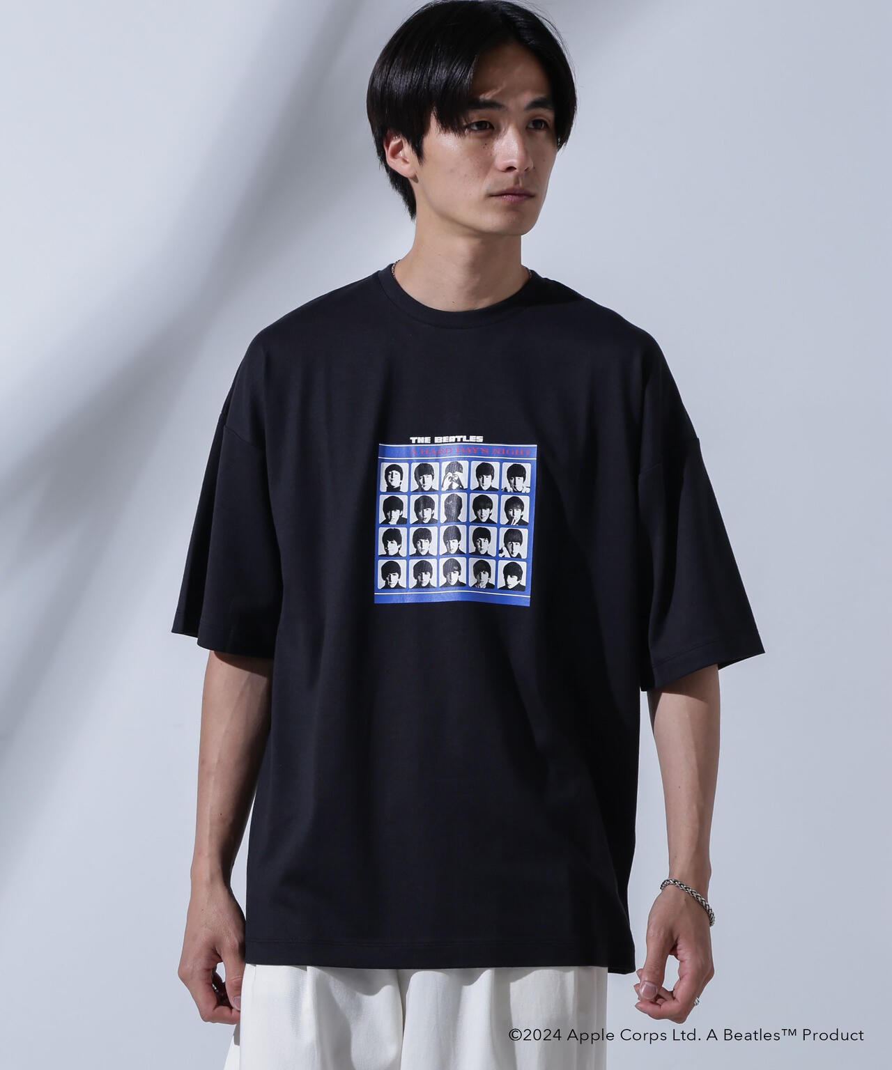 GOOD ROCK SPEED×Anti Soaked(R) 汗染み防止 「THE BEATLES」3 クルーネックビッグTシャツ 6684124244