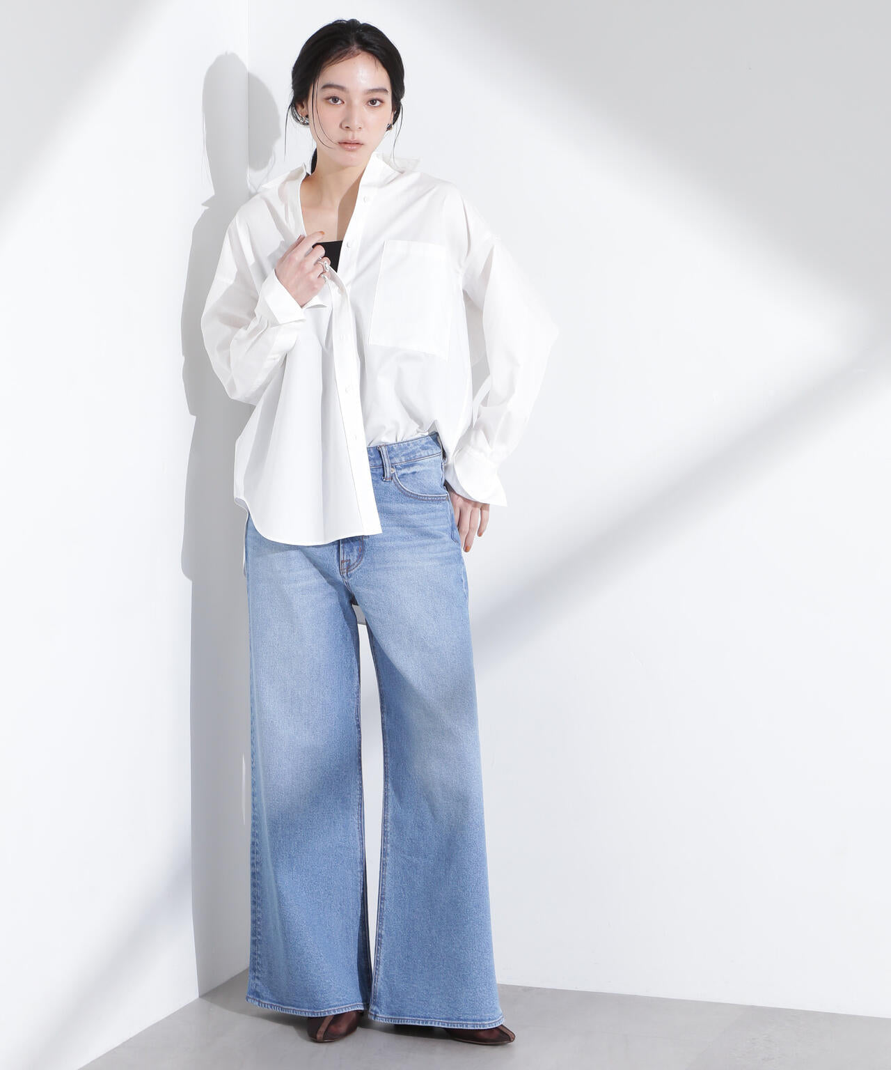 「MC」”TIMELESS WARDROBE”ワイドフィットデニム 6695127317