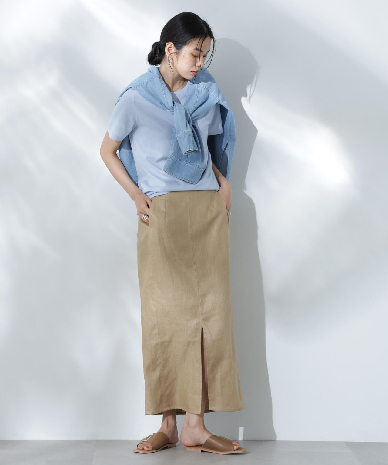 Anti Soaked(R) 汗染み防止カラフルクルーTシャツ 6695124306