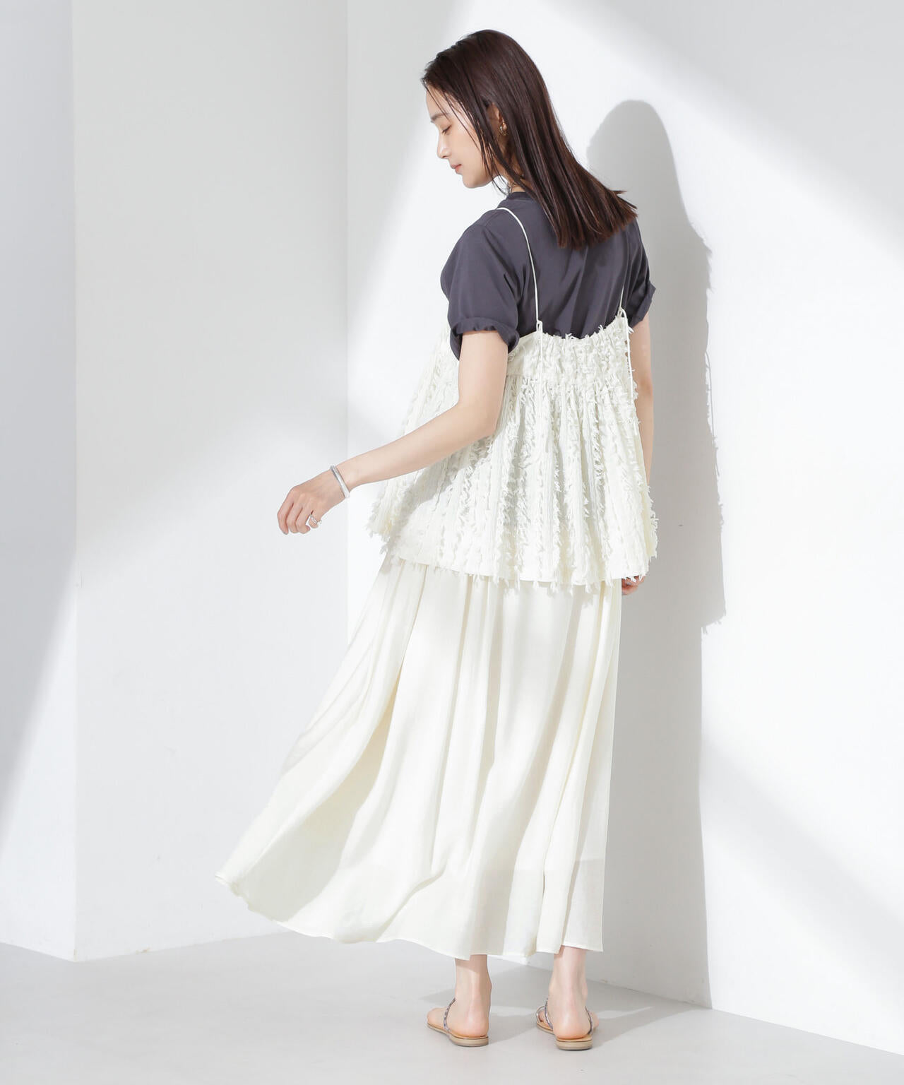 シアーボリュームスカート 6735130314