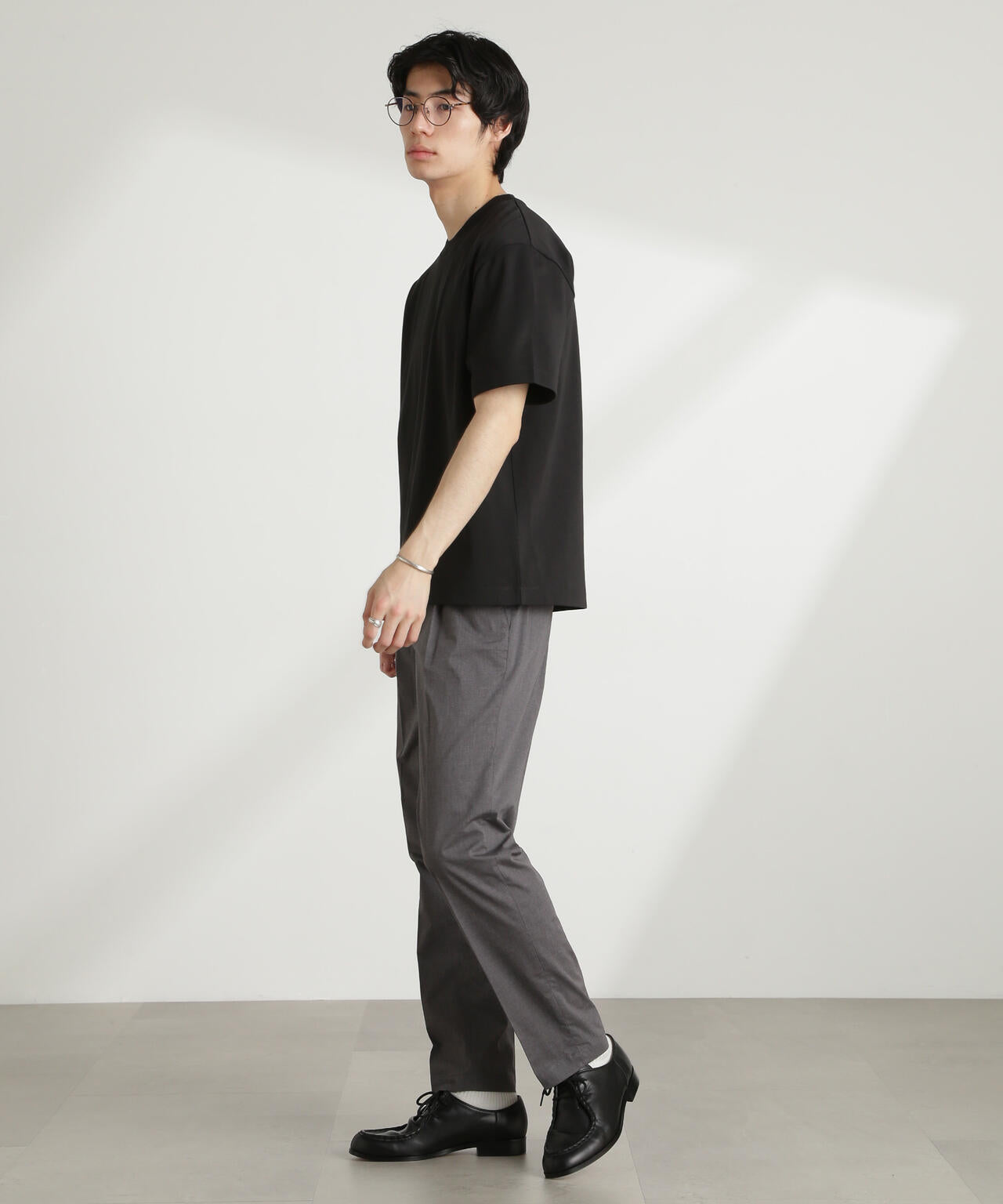 ダブルスムースクルーネックBIGTシャツ 半袖 6725124213